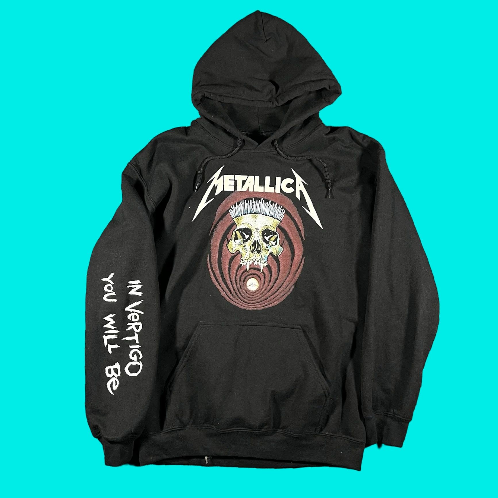 Doublet VINTAGE METALLICA Hoodie In Vertigo You Will Be You Will Be Hoodie Adult Small Black Pullover Men S Double Sided Pushead Band Size US S / EU 44-46 / 1 - 1 Thumbnail