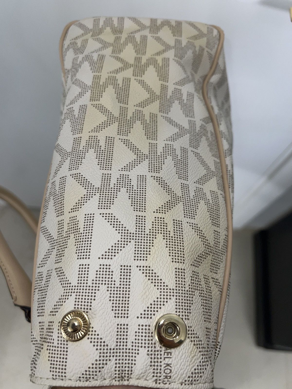 Michael Kors michael kors ruthie large signature logo satchel Size ONE SIZE - 5 Thumbnail