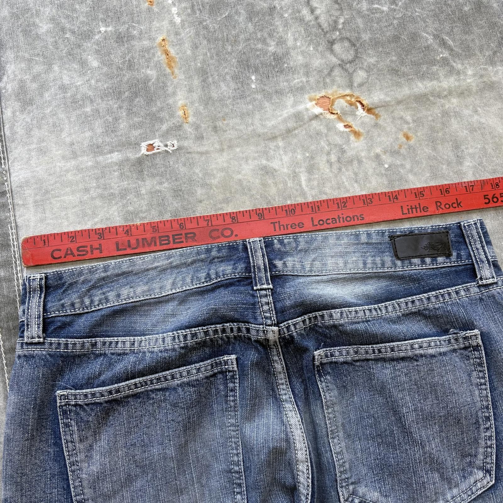Ecko Unltd. Vintage Y2K Ecko Unltd. Grunge Baggy Denim Shorts Jorts Size US 34 / EU 50 - 4 Thumbnail