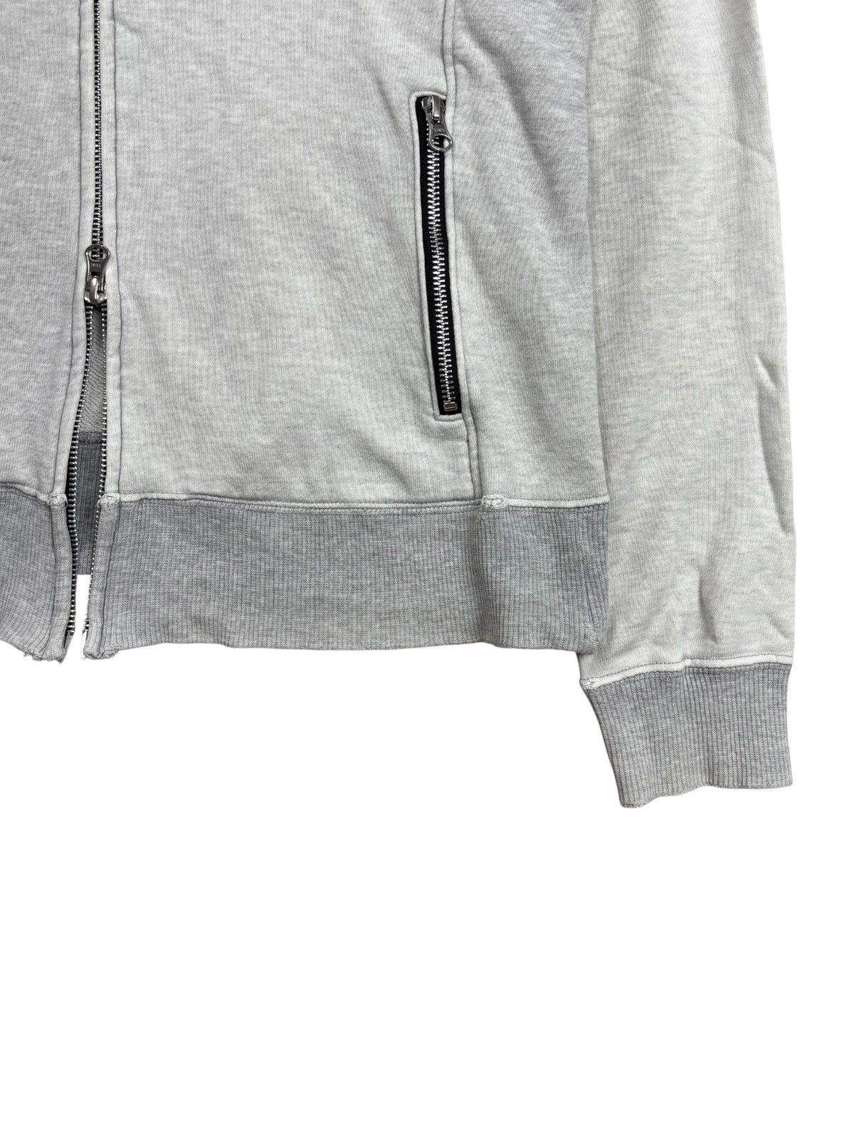 Hysteric Glamour 2000s I-Irish - Distressed Skull Patchwork Zip Hoodie Size US M / EU 48-50 / 2 - 3 Thumbnail