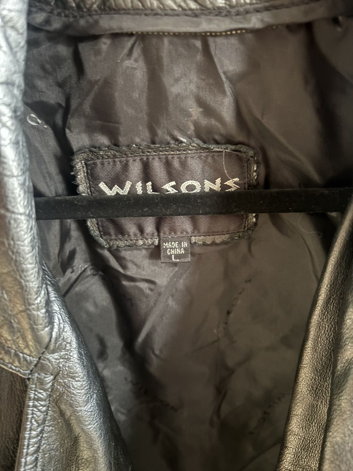 Wilsons Leather Vintage Wilson Leather Bomber Jacket Size US M / EU 48-50 / 2 - 2 Thumbnail