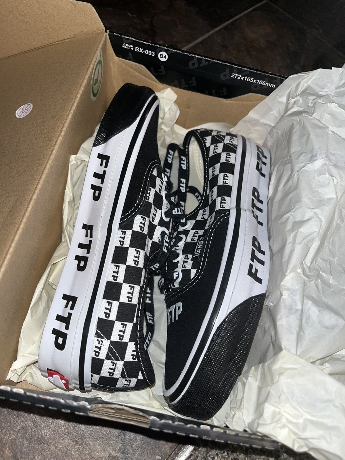 Fuck The Population Vans FTP size 5 girls/woman Size US 5 / EU 37 - 4 Thumbnail