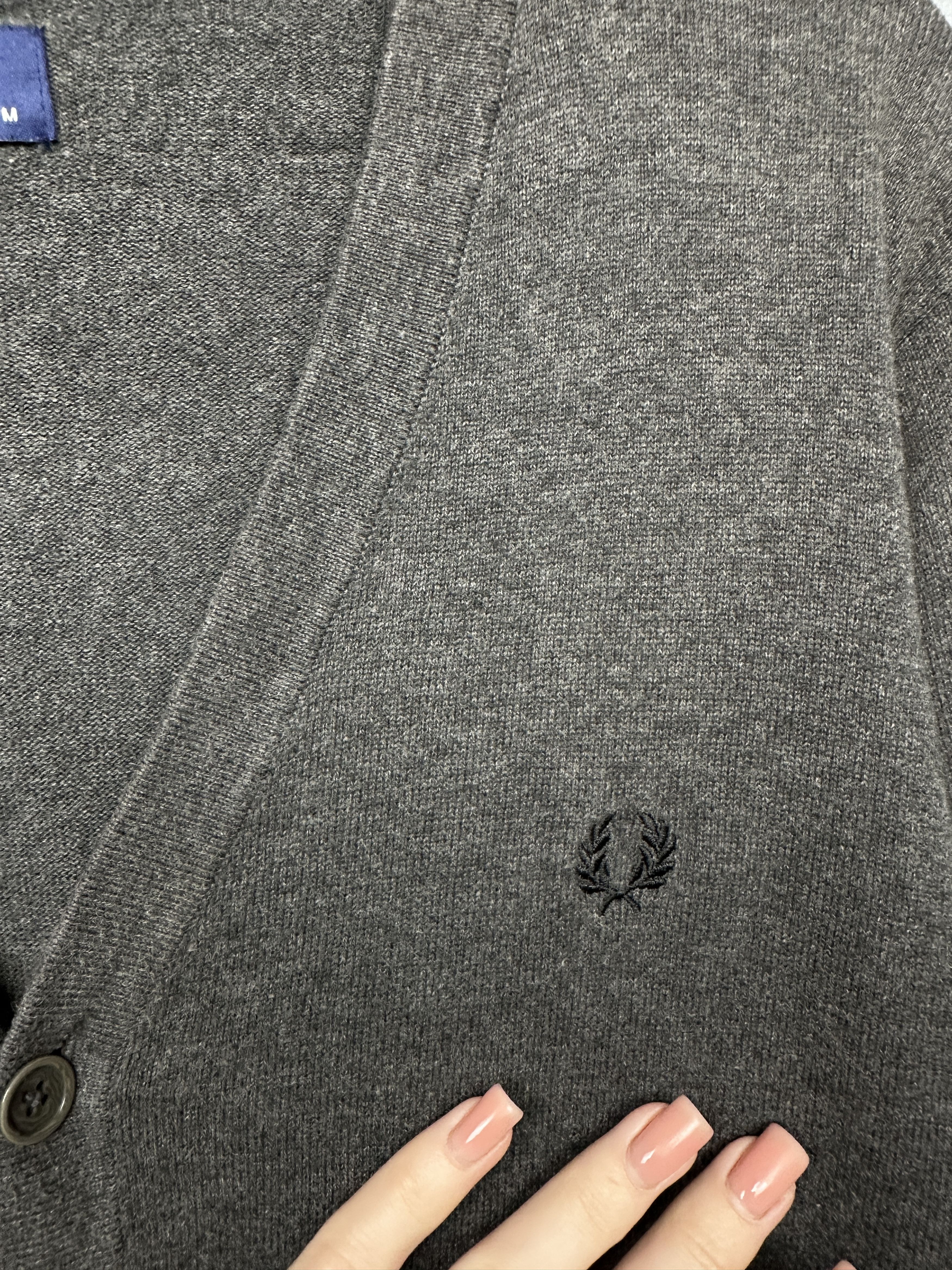 Fred Perry Fred Perry Vintage Mens Cardigan Sweater Jumper Size US M / EU 48-50 / 2 - 3 Thumbnail