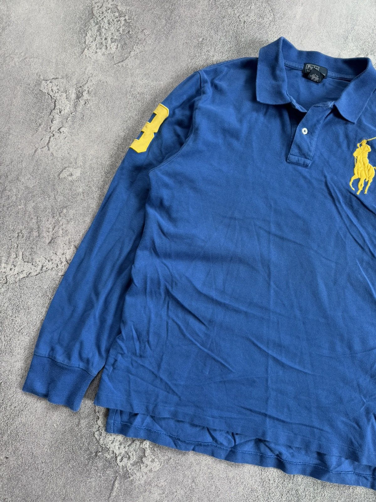 Polo Ralph Lauren × Ralph Lauren × Vintage Polo Ralph Lauren S/M polo long sleeve rugby T-shirt jumper Size US M / EU 48-50 / 2 - 5 Thumbnail