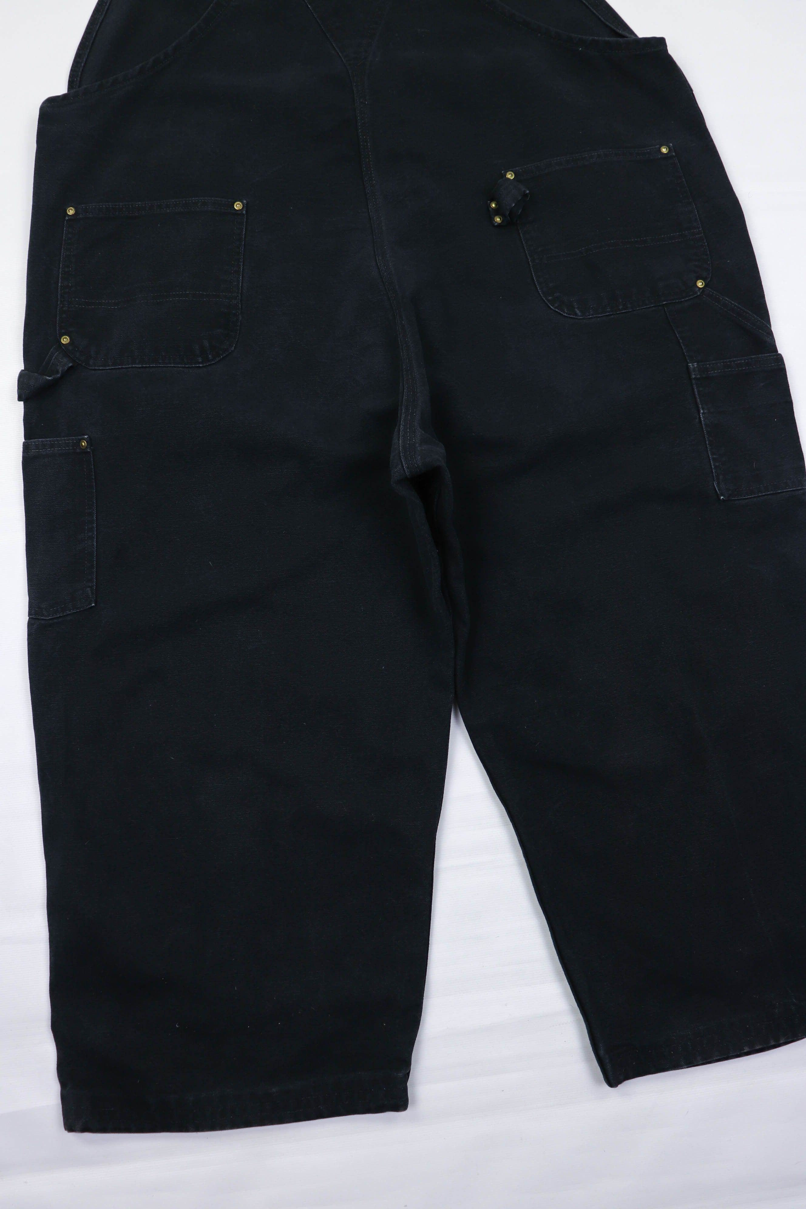 Carhartt Carhartt Vintage 90s Cropped Double Knee Bibs Overall Shorts Size US 40 / EU 56 - 11 Thumbnail
