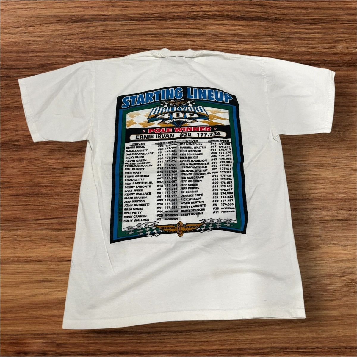 Vintage Vintage Brickyard 400 NASCAR Racing Large Limited Edition ! Size US L / EU 52-54 / 3 - 2 Thumbnail