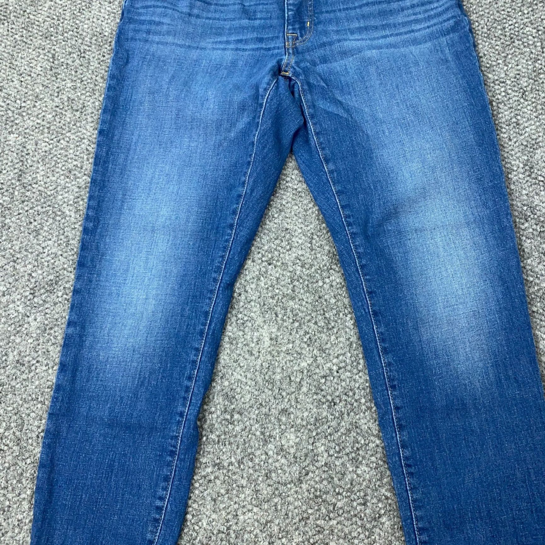 Ralph Lauren Ralph Lauren Jeans Womens Size 12 Blue Faded Stretch Mid Rise Tapered Size 32" / US 10 / IT 46 - 3 Thumbnail