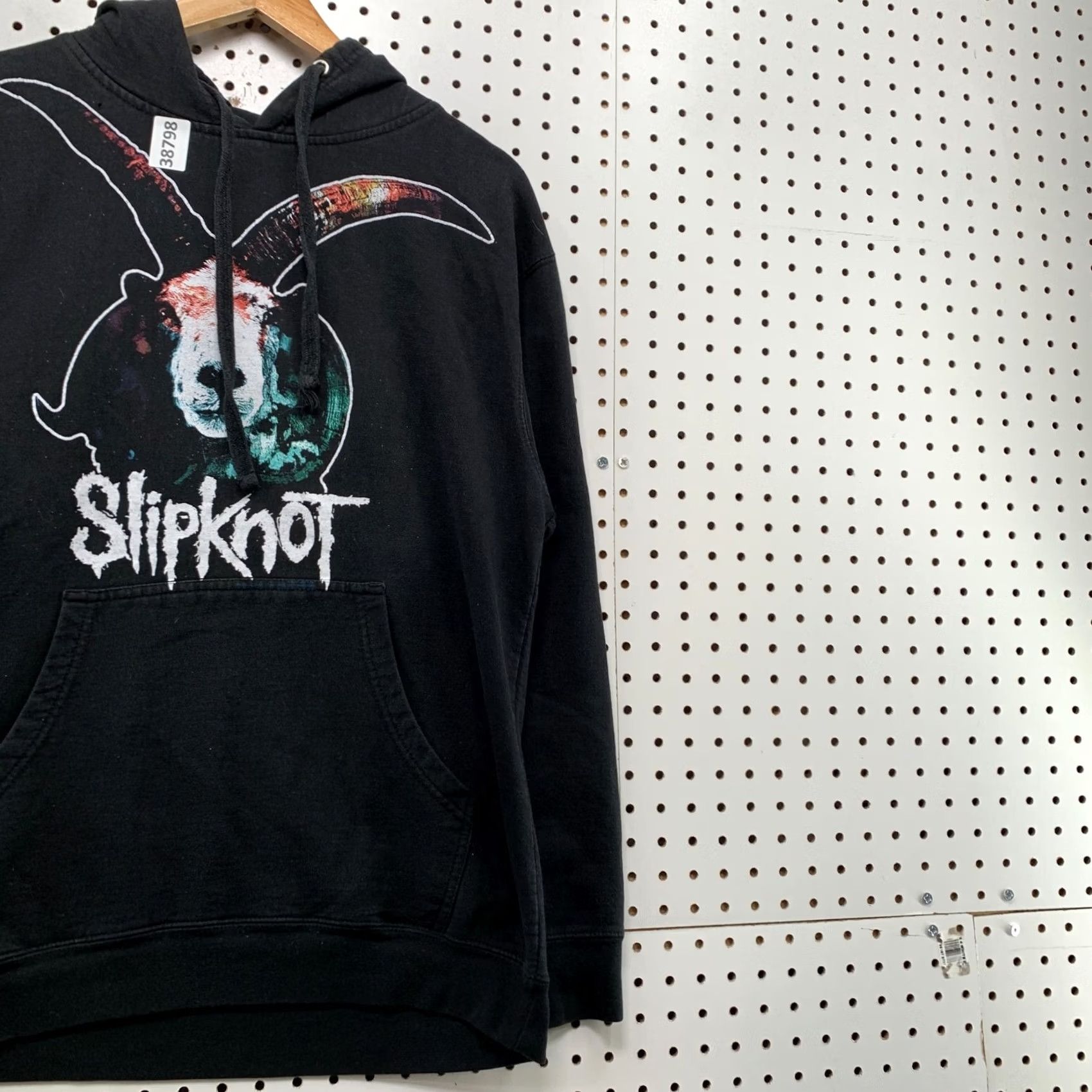Vintage VINTAGE Y2K Slipknot Hoodie Sweatshirt Black Music Band Medium Mens Size US M / EU 48-50 / 2 - 5 Thumbnail