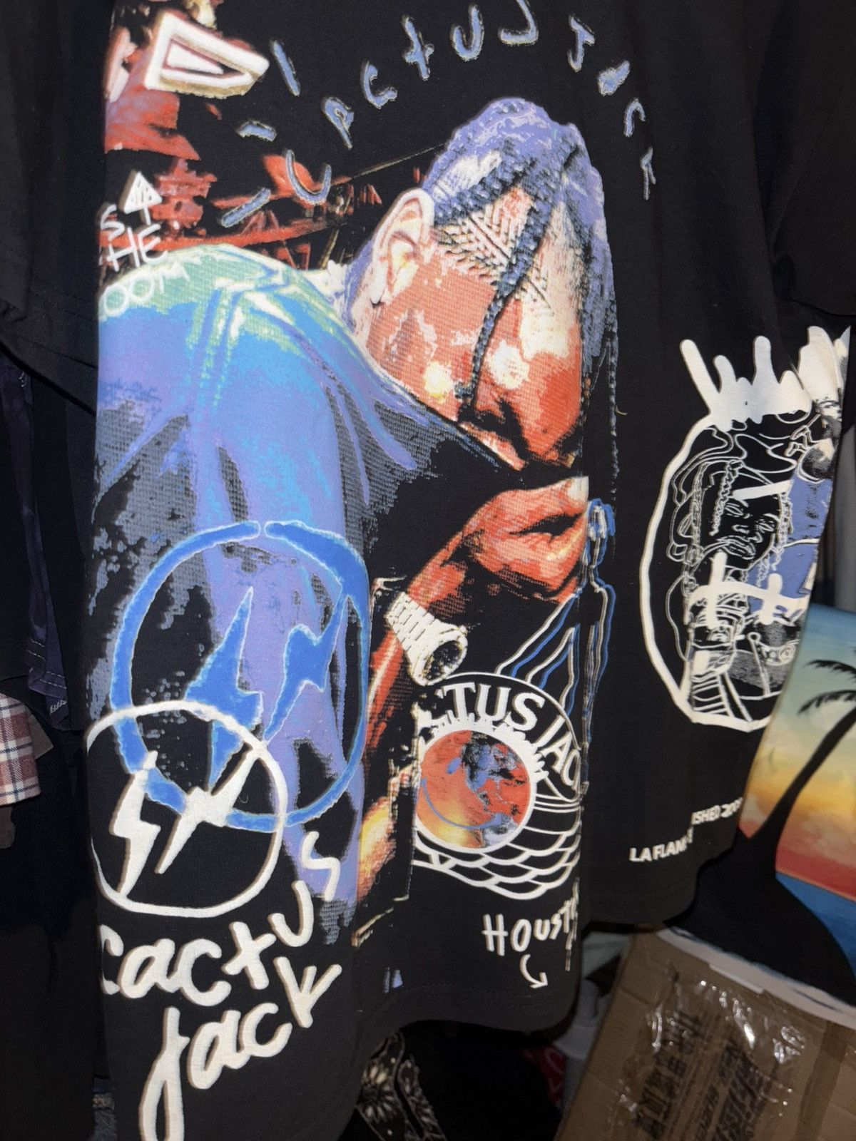 Other Rekcless ‘Cactus Jack’ Custom Tee Size US M / EU 48-50 / 2 - 3 Thumbnail