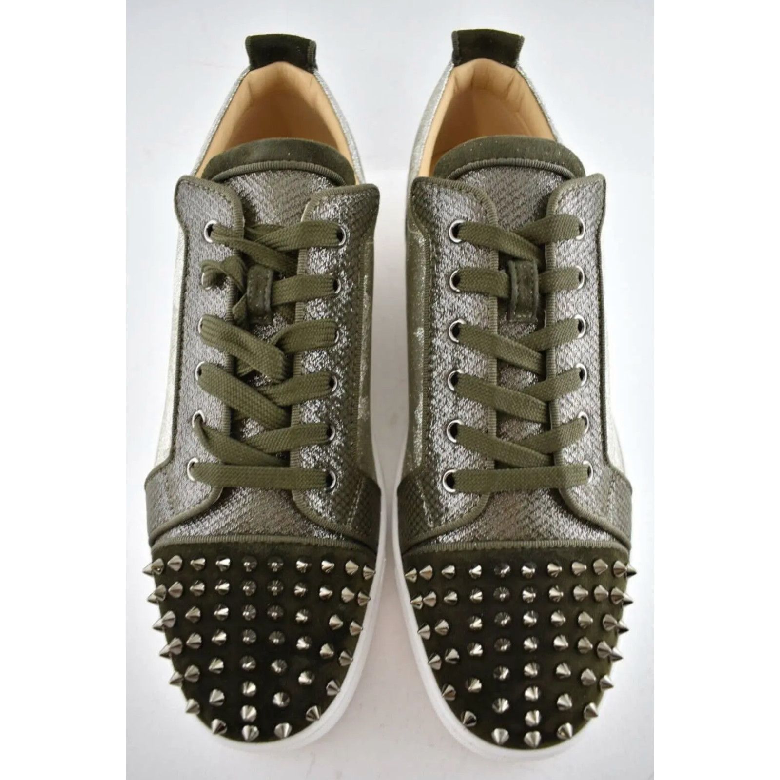 Christian Louboutin Christian Louboutin Louis Junior Spikes Orlato Low Sneaker Size US 14 / EU 47 - 7 Thumbnail