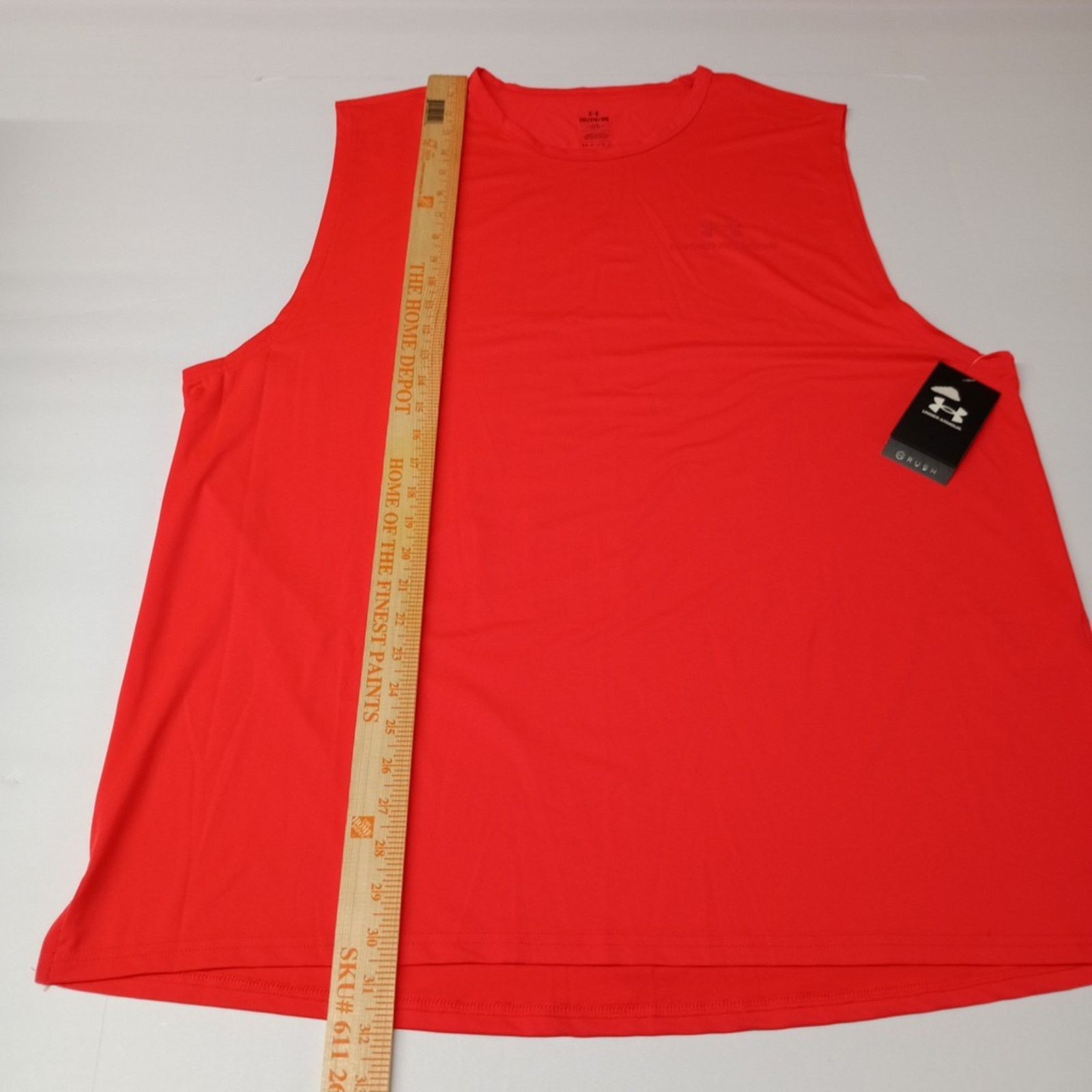 Under Armour NWT Under Armour Vanish Energy Tank Top Men's Size 2XL Red Size US XXL / EU 58 / 5 - 5 Thumbnail