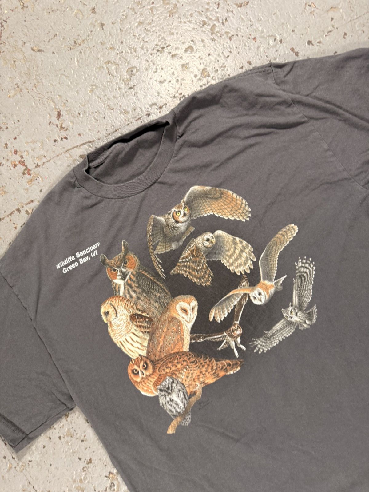 Other Vintage Nature Owls Tee National Park Size US XL / EU 56 / 4 - 4 Thumbnail