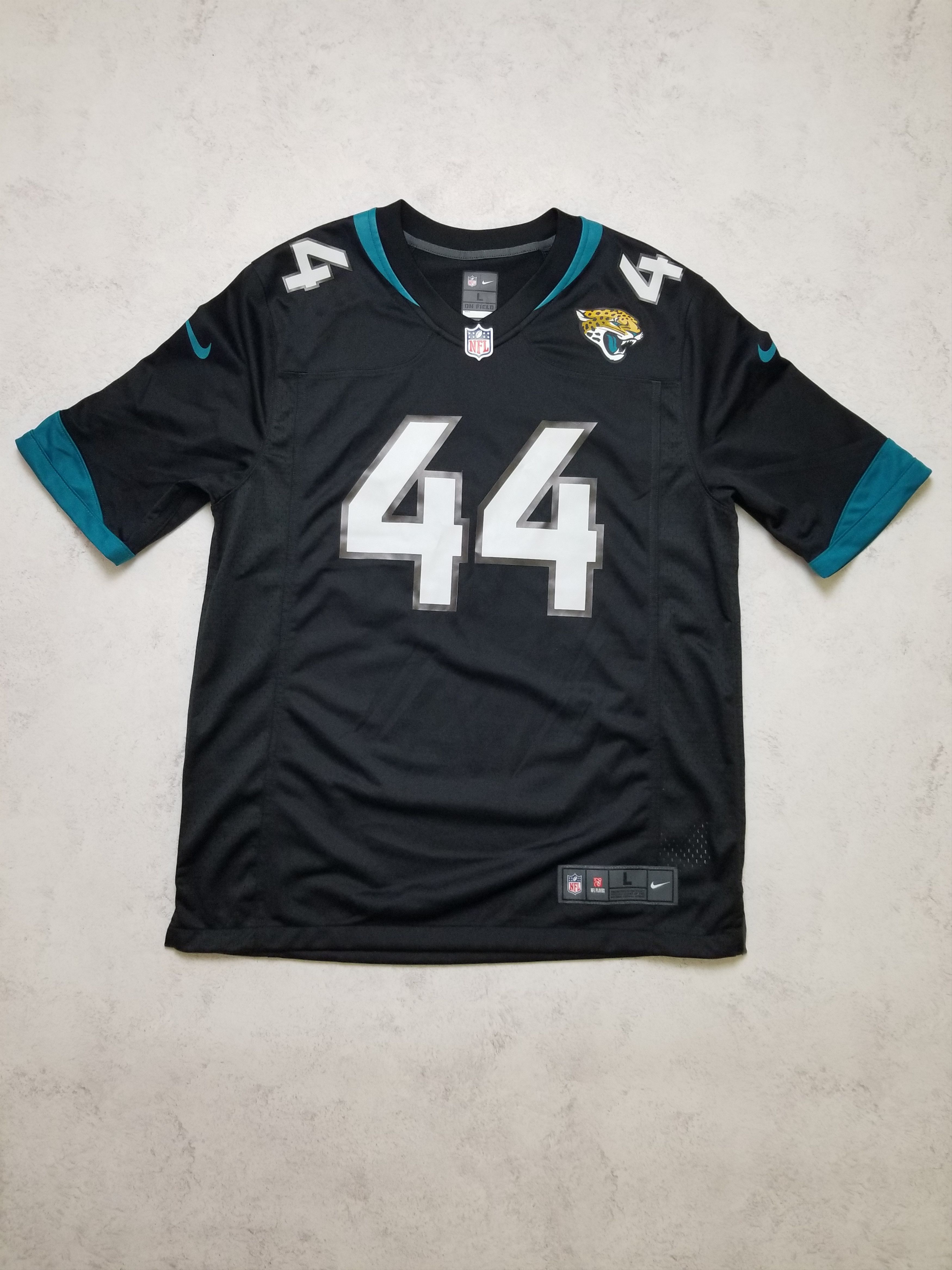 Nike Nike Jacksonville Jaguars #44 Walker NFL Football Jersey Size US L / EU 52-54 / 3 - 1 Thumbnail