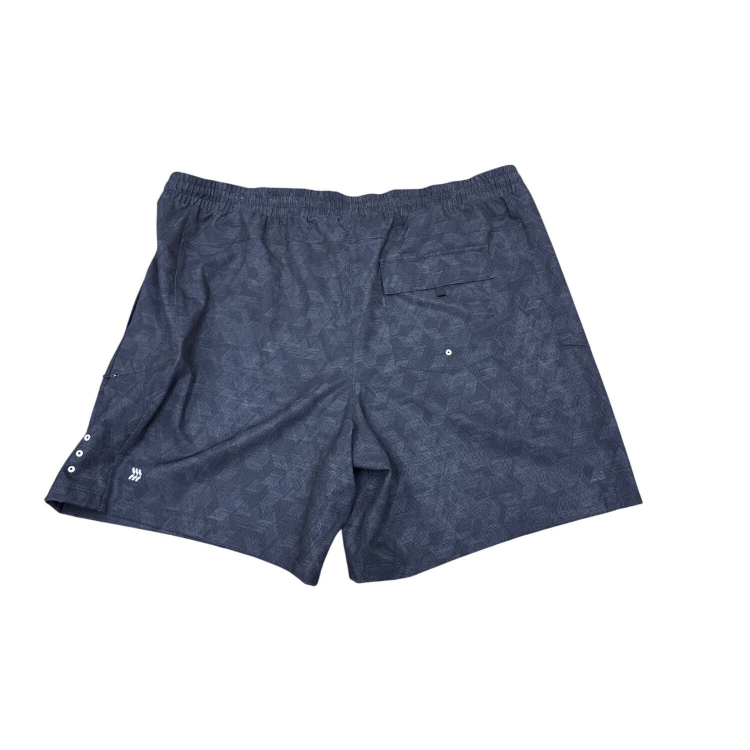 Other Mens Black Geometric Swim Shorts With Drawstring Waist & Mes Size US 32 / EU 48 - 8 Thumbnail