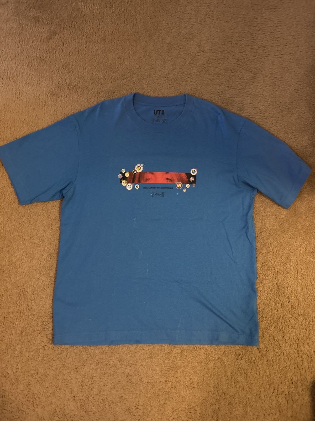Takashi Murakami × Uniqlo Billie Eilish x Takashi Murakami Uniqlo Collab BLUE Size US M / EU 48-50 / 2 - 1 Thumbnail