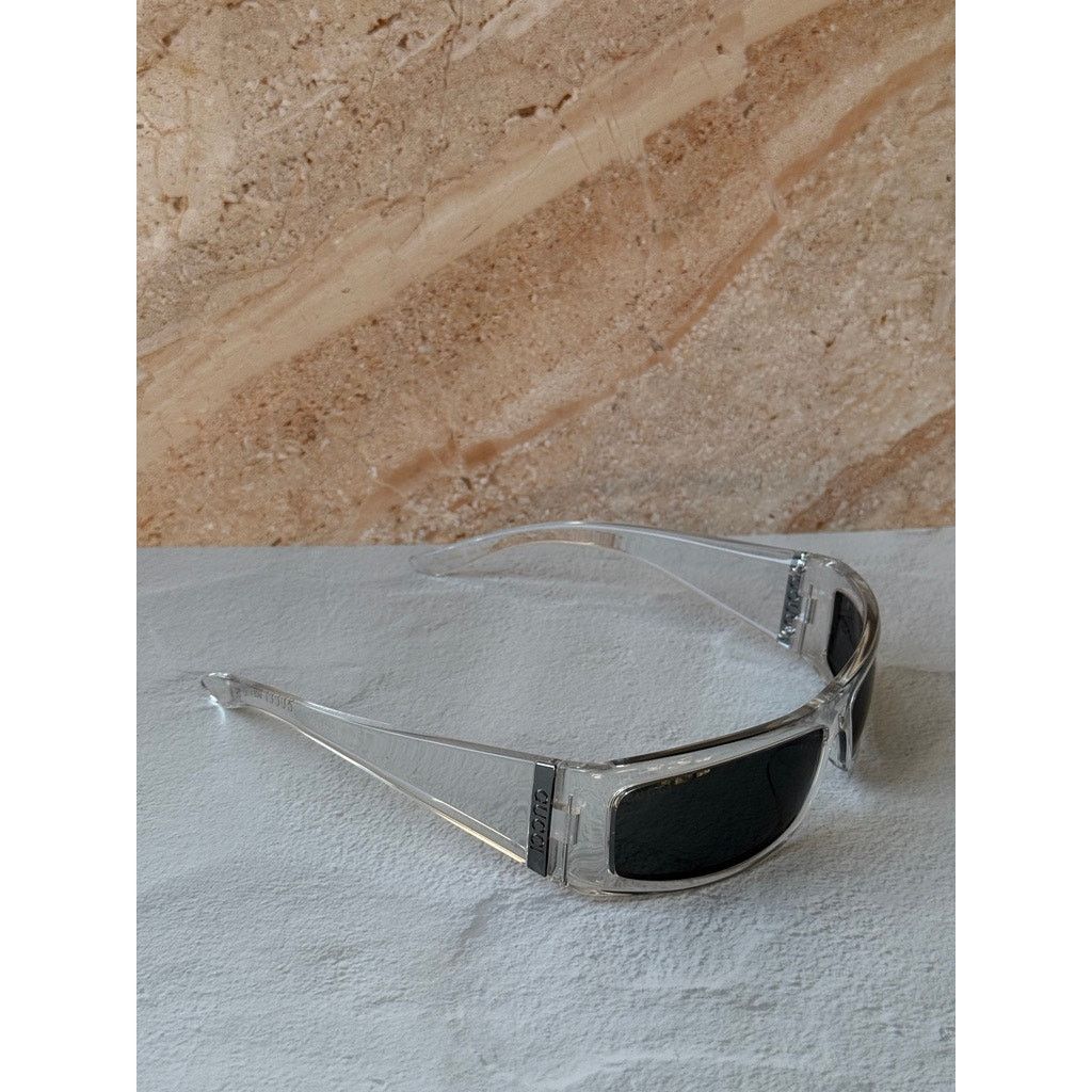 Gucci NEW Gucci GG1492SA Transparent Shielded Mask Sunglasses $360 Size ONE SIZE - 5 Thumbnail