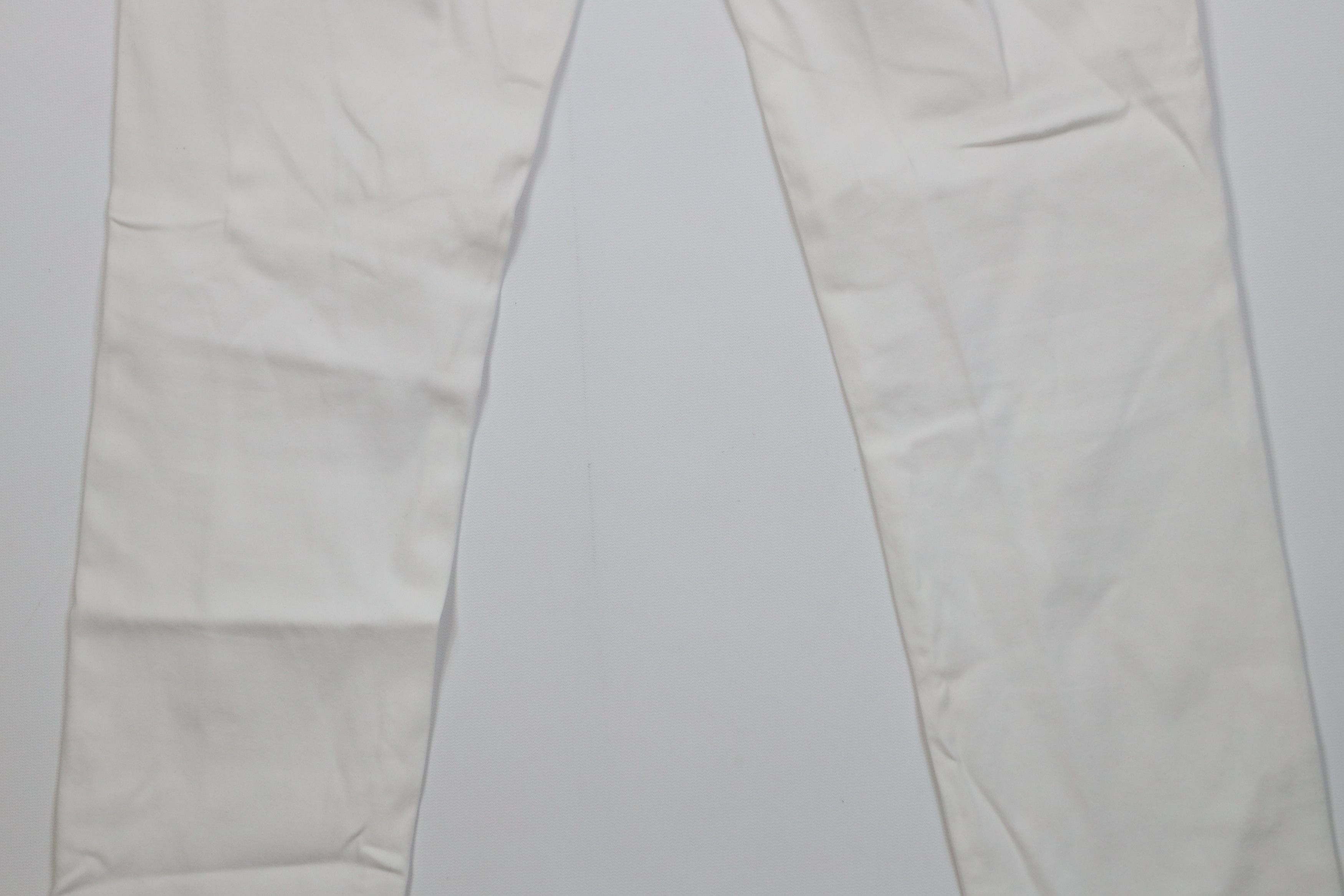 AG Adriano Goldschmied Adriano Goldschmied The Stilt Cigarette Leg Pants White Size 28" / US 6 / IT 42 - 14 Thumbnail