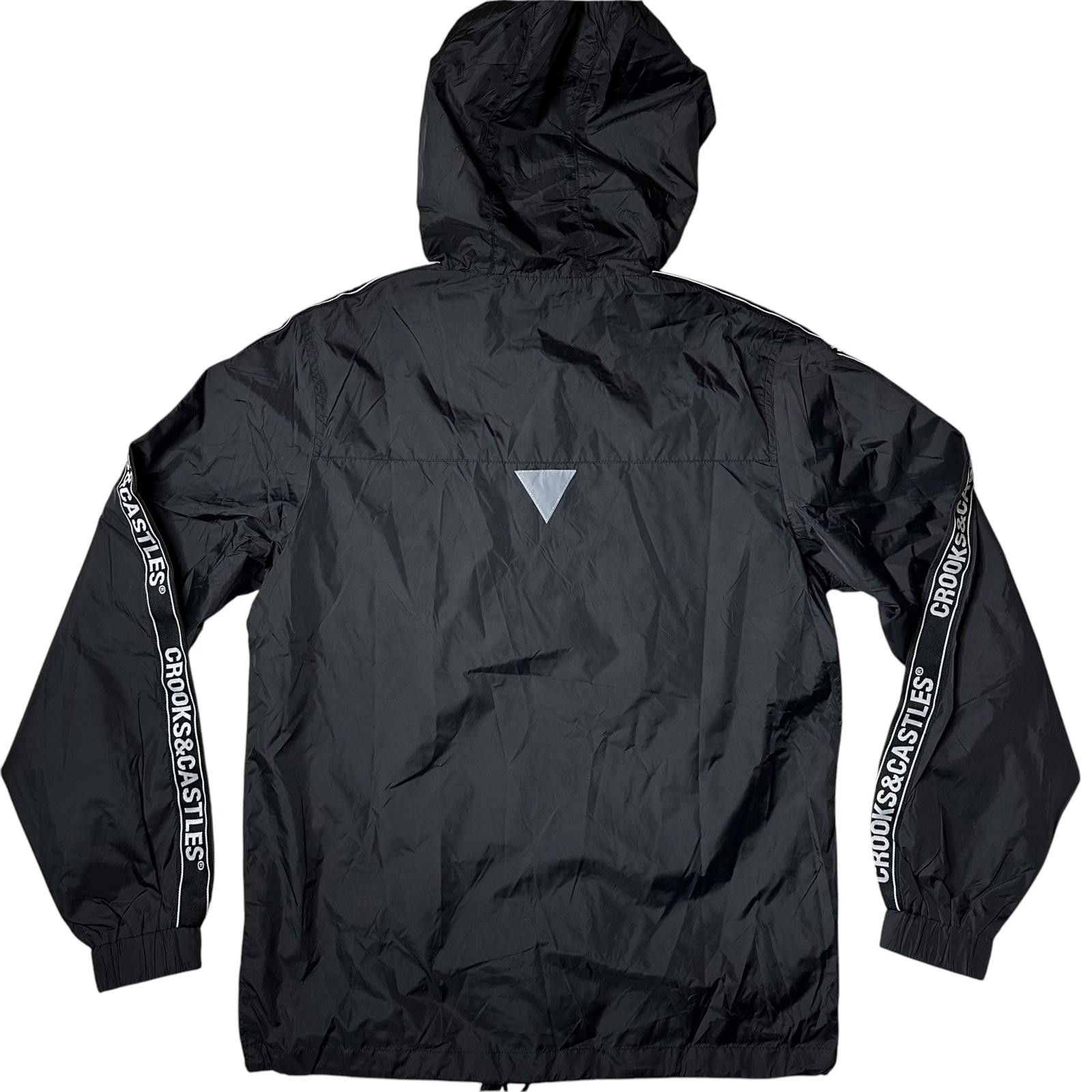Crooks & Castles NWT Crooks & Castles Hooded Windbreaker Jacket Black Men S Size US S / EU 44-46 / 1 - 2 Thumbnail