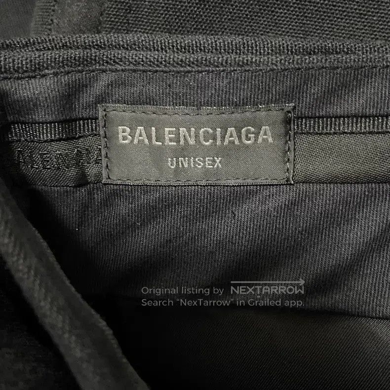 Balenciaga Balenciaga size XXS Solid color pleated button wool wide l Size US 27 - 3 Thumbnail