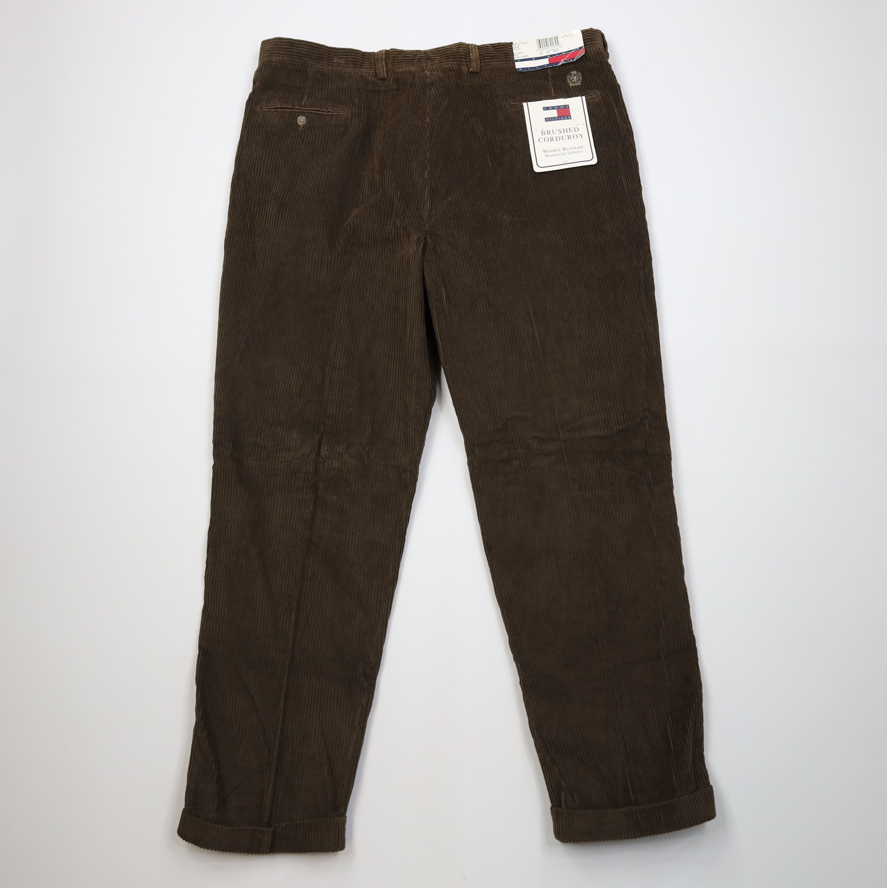 Tommy Hilfiger Deadstock Vintage 90s Tommy Hilfiger Corduroy Wide Leg Pants Size US 42 / EU 58 - 8 Thumbnail