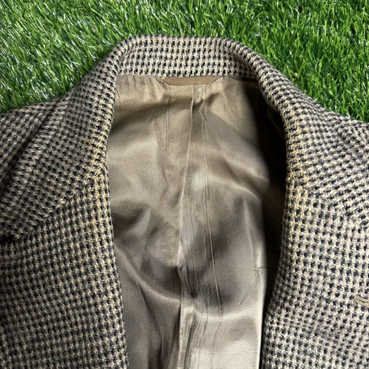 Harris Tweed VTG 1980s Issey Miyake Style Handwoven Scottish Wool Trench Size US L / EU 52-54 / 3 - 5 Thumbnail