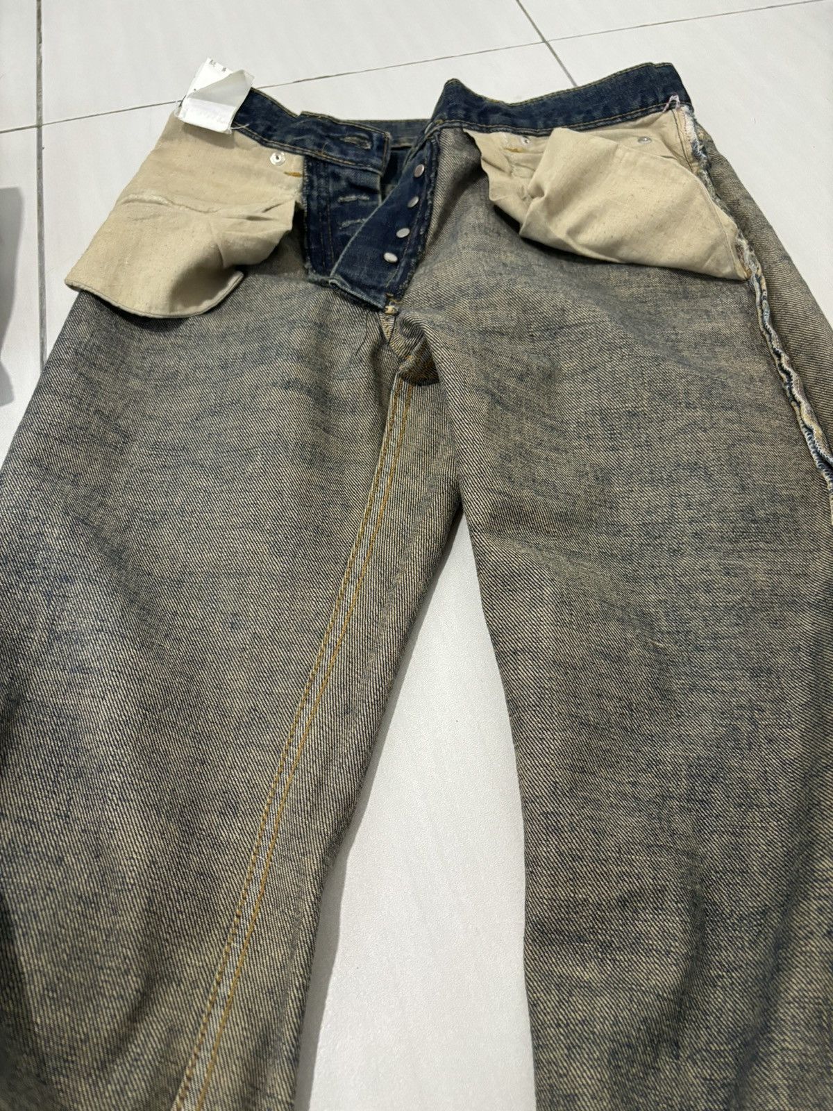 Helmut Lang × Vintage Grail 🔥 Iconic Helmut Lang denim 1999 Size US 28 / EU 44 - 8 Thumbnail