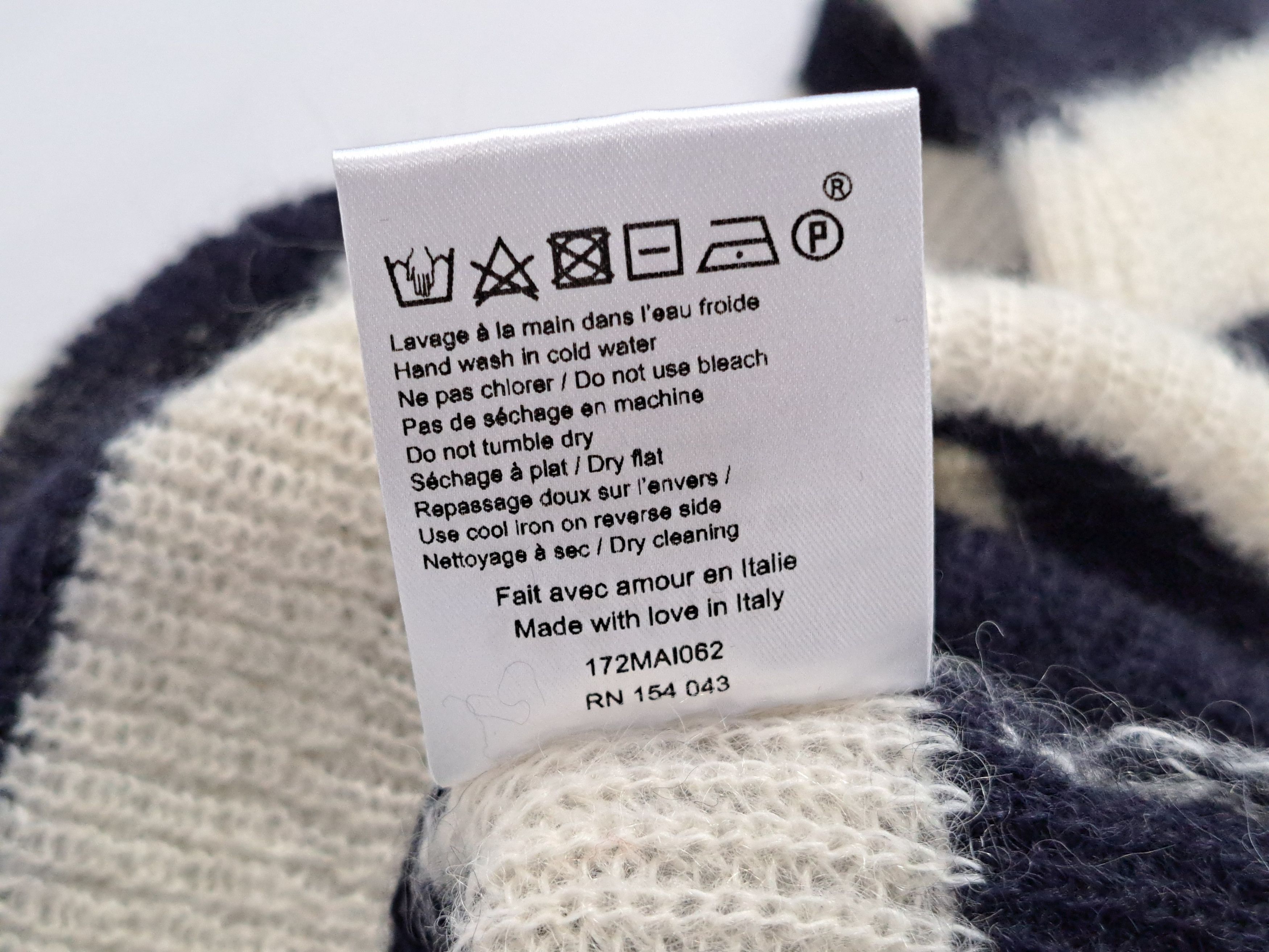Sezane Sezane mohair/alpaca striped pullover. Size XS Size S / US 4 / IT 40 - 11 Thumbnail