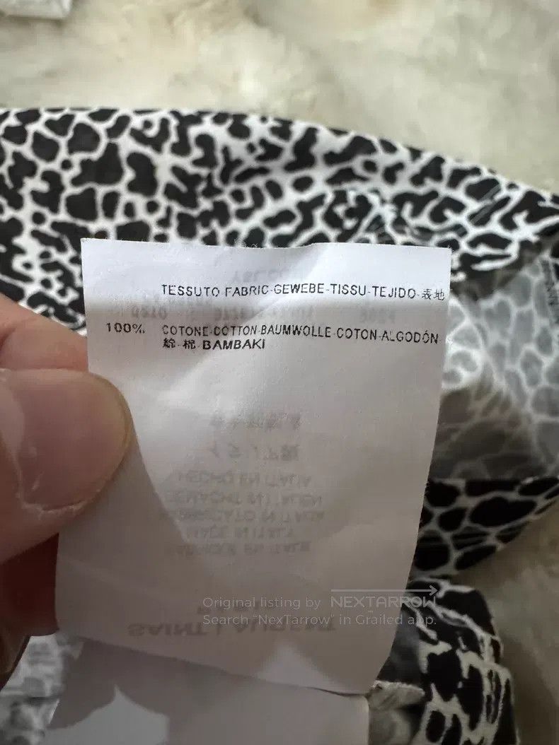 Saint Laurent Paris Saint Laurent Paris First Year White Leopard Print Short S Size US L / EU 52-54 / 3 - 6 Thumbnail