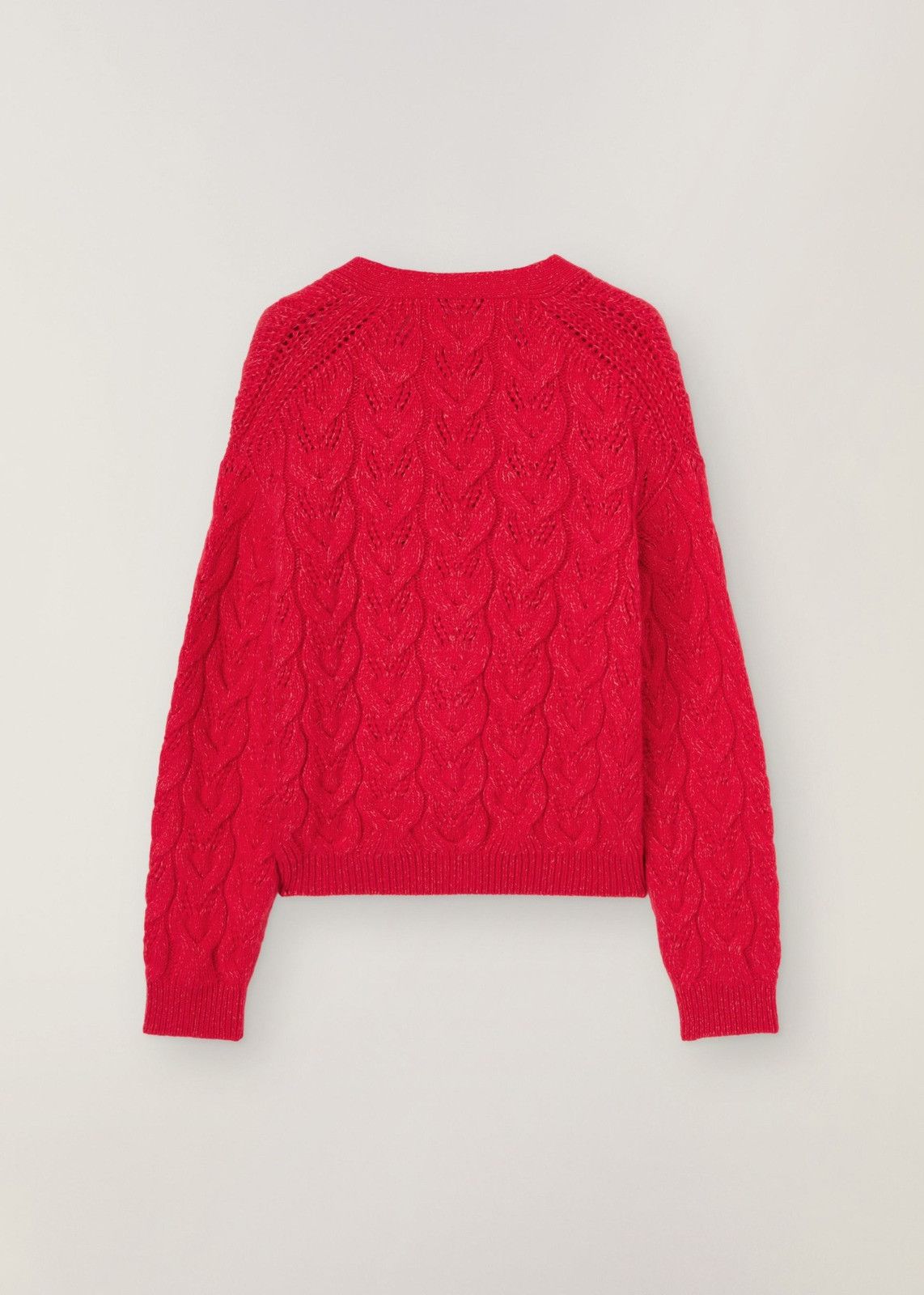 Loro Piana o1srvl11e0125 Monginevro Cardigan in Red Size S / US 4 / IT 40 - 2 Thumbnail
