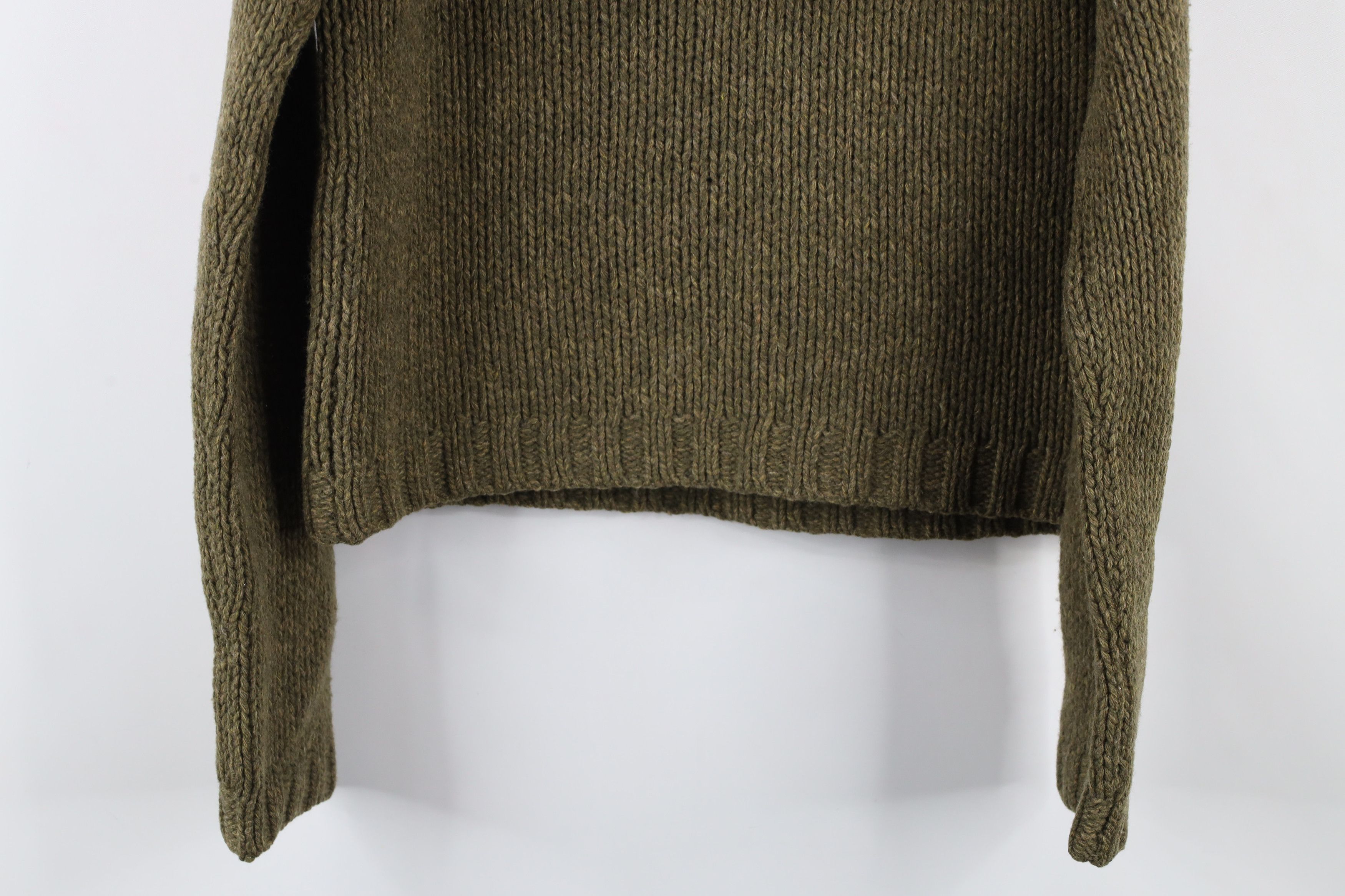 Abercrombie & Fitch × Vintage Vintage 90s Y2K Abercrombie & Fitch Merino Wool Hoodie Size M / US 6-8 / IT 42-44 - 10 Thumbnail