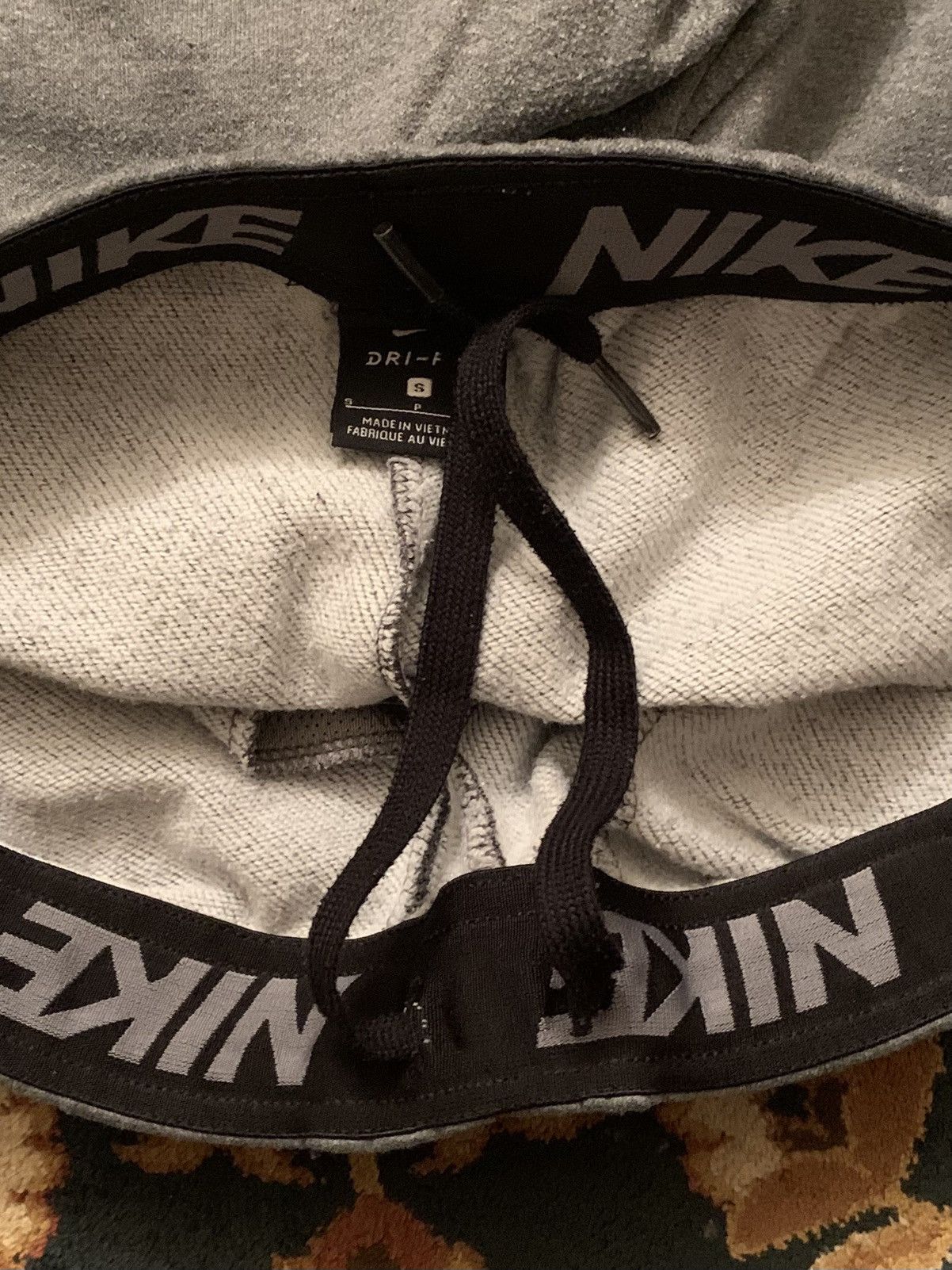 Nike Vintage Y2K Nike Dri-Fit Small Swoosh Grey Activewear Shorts Size US 30 / EU 46 - 5 Thumbnail