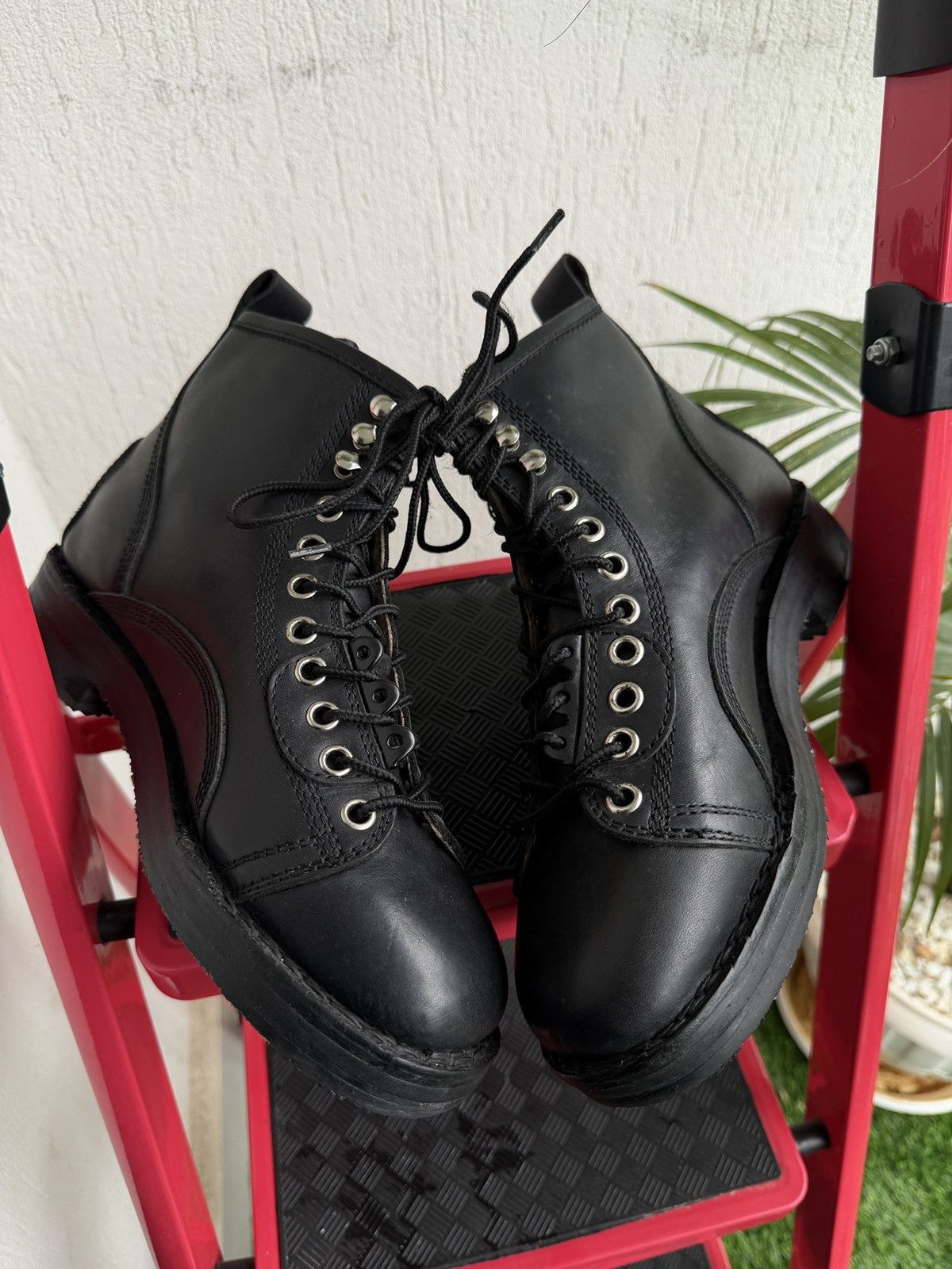 Yohji Yamamoto Aw12 Regulation Monkey Boots Size US 9 / EU 42 - 9 Thumbnail