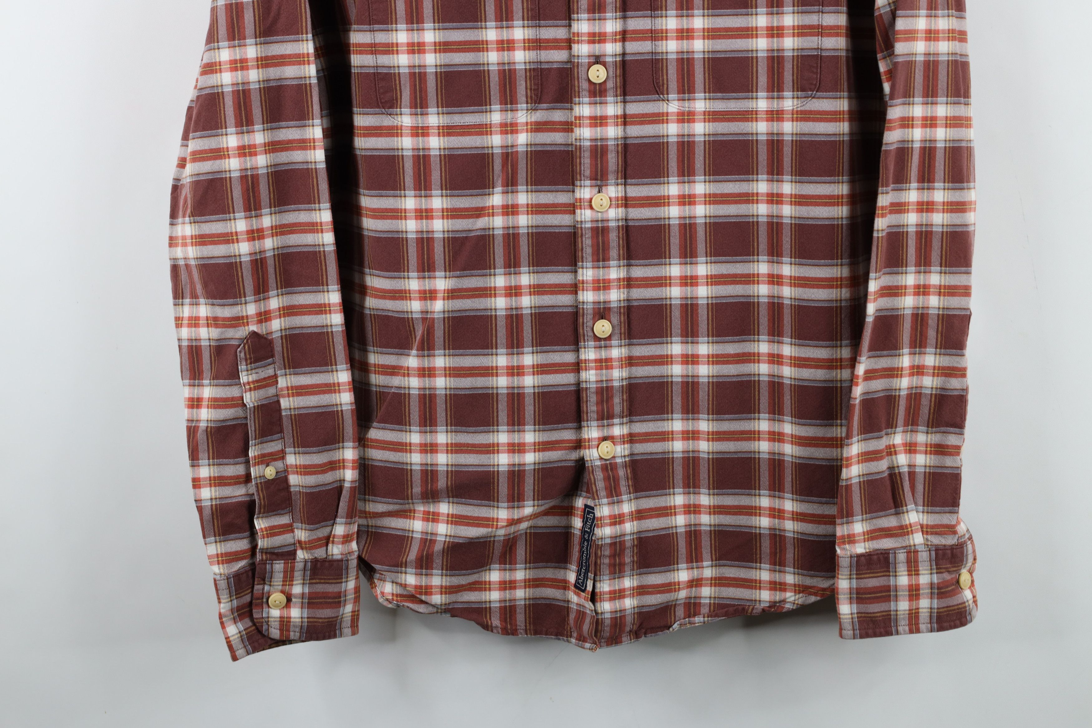 Abercrombie & Fitch Vintage Y2K Abercrombie & Fitch Collared Button Shirt Plaid Size US M / EU 48-50 / 2 - 3 Thumbnail