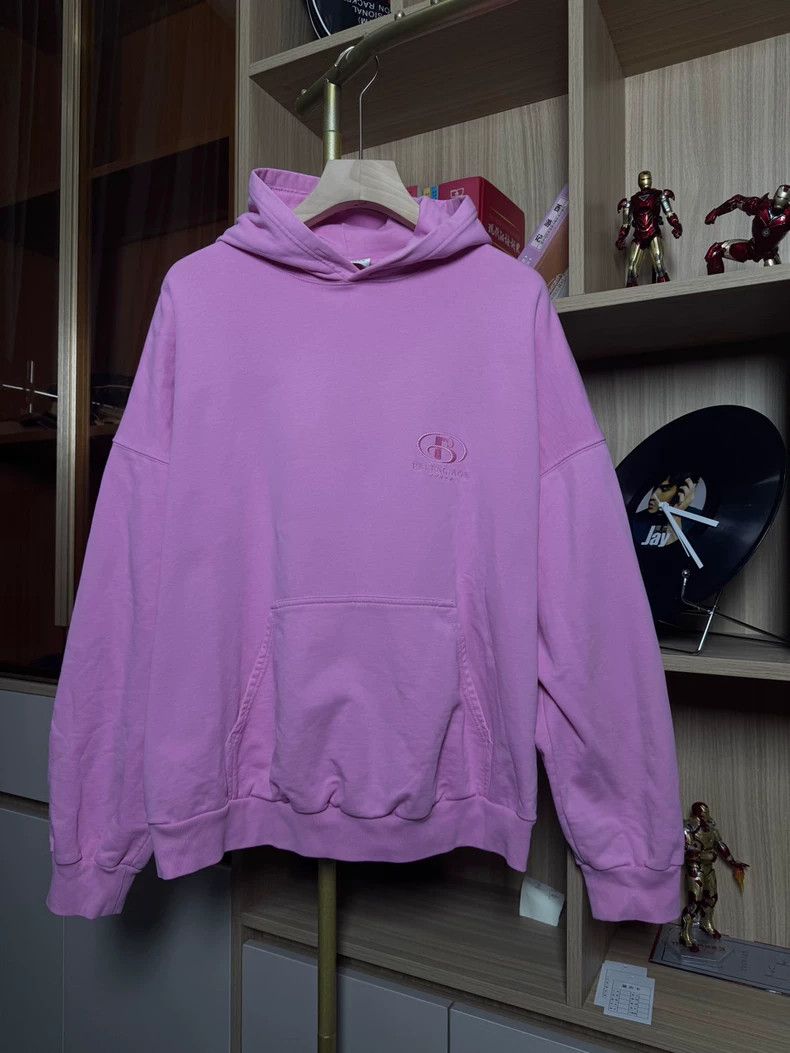 Balenciaga Spa embroidered Logo logo solid color long slee