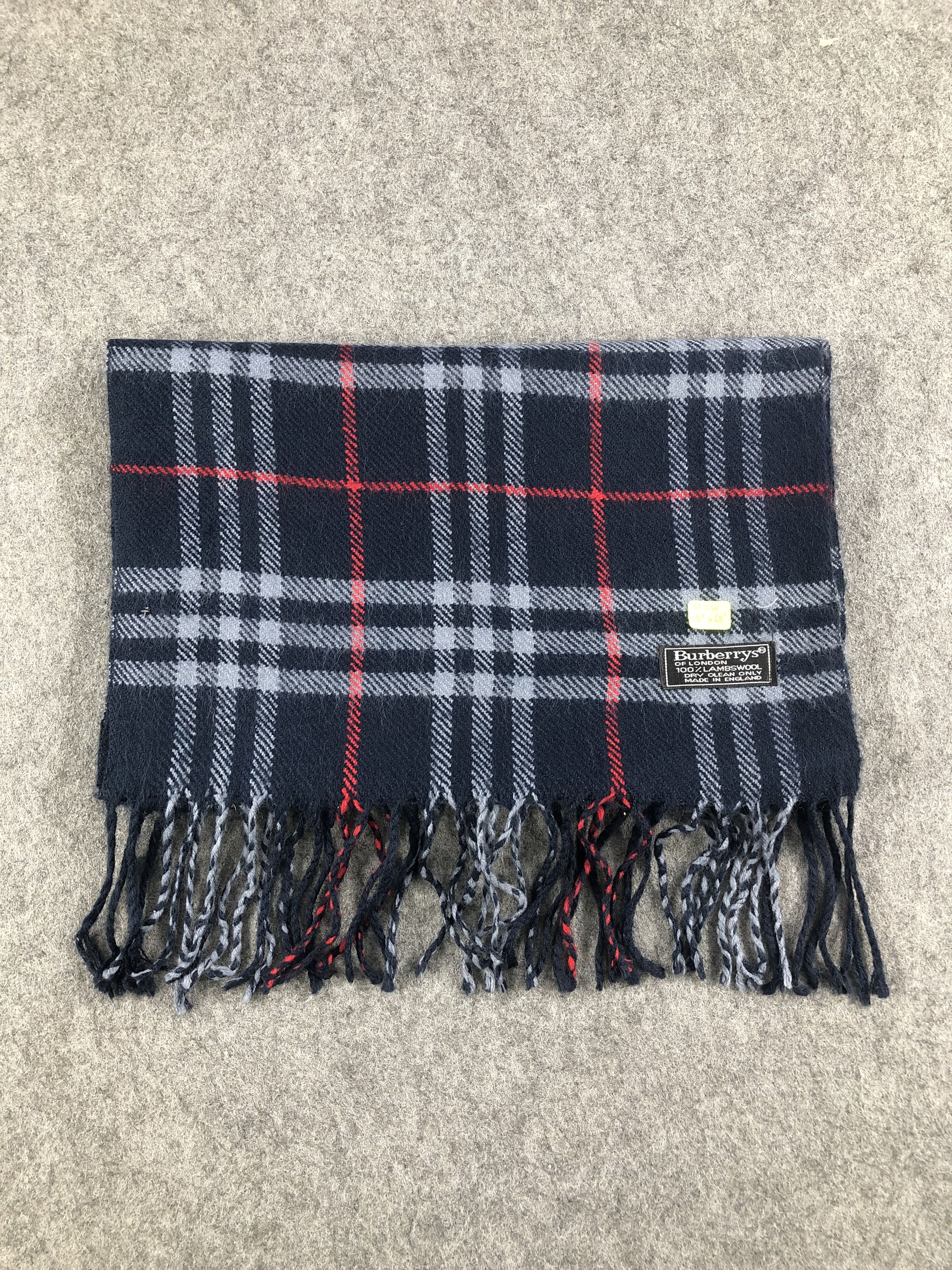 Burberry Vintage Burberry Scarf / Muffler / Neckwear Size ONE SIZE - 6 Thumbnail