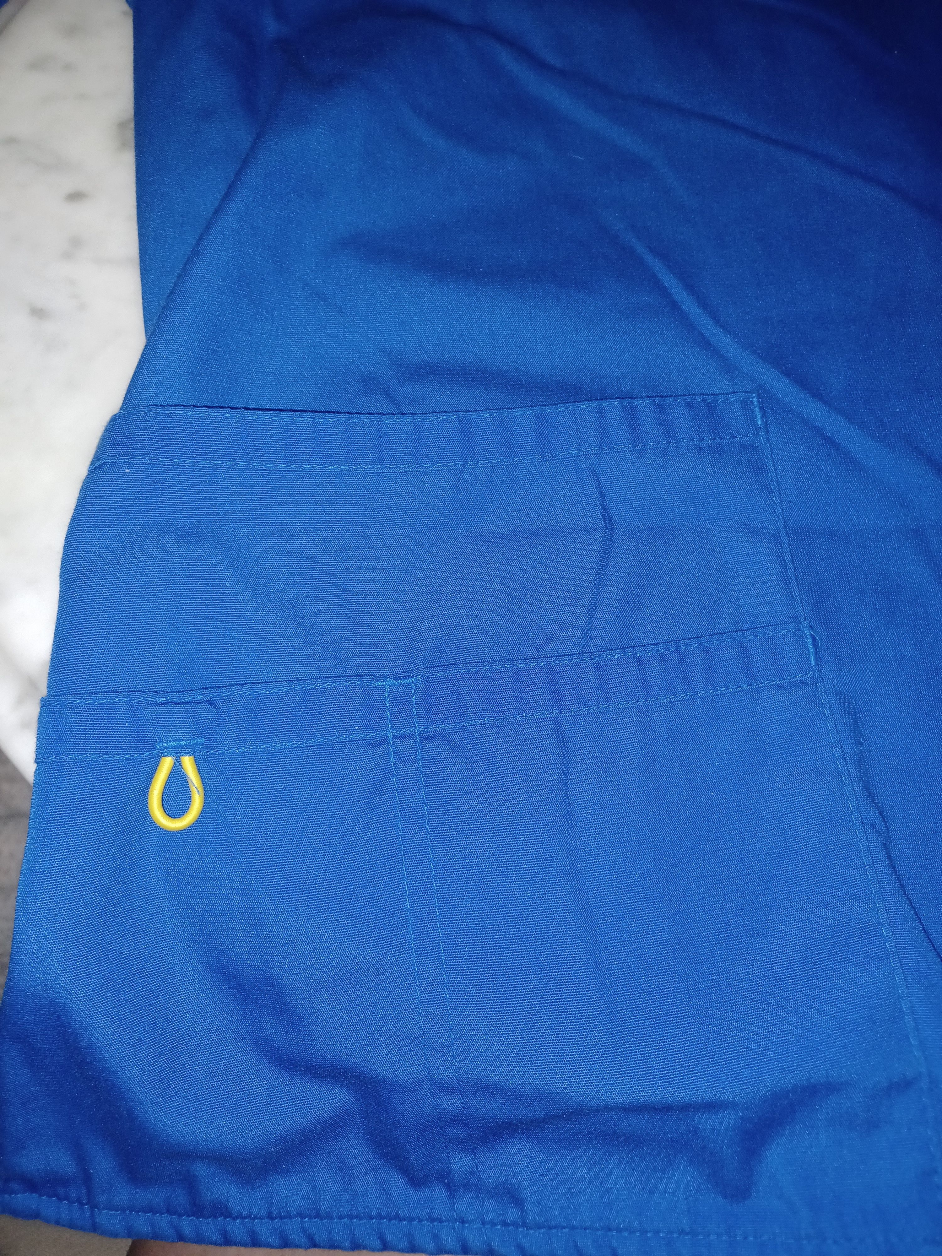 Other Wonder Wink Women's Scrub Top XL Royal Blue Size XL / US 12-14 / IT 48-50 - 4 Thumbnail