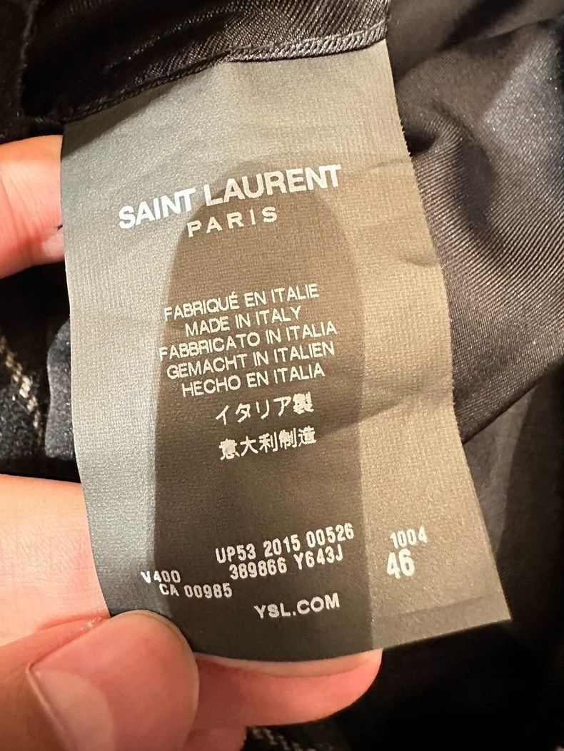 Saint Laurent Paris Saint Laurent Paris Striped suit set-2506 Size US 32 / EU 48 - 3 Thumbnail