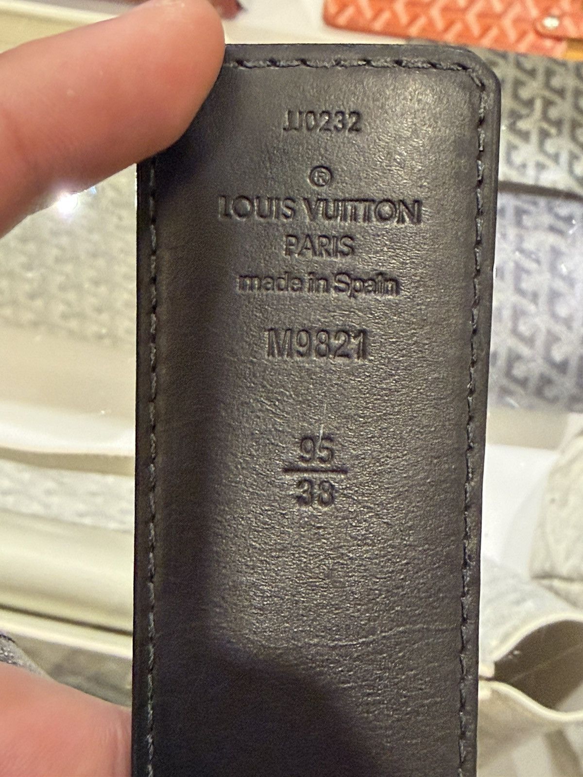 Louis Vuitton Louis Vuitton Reversible Monogram Belt - Silver LV Size 38 - 4 Thumbnail