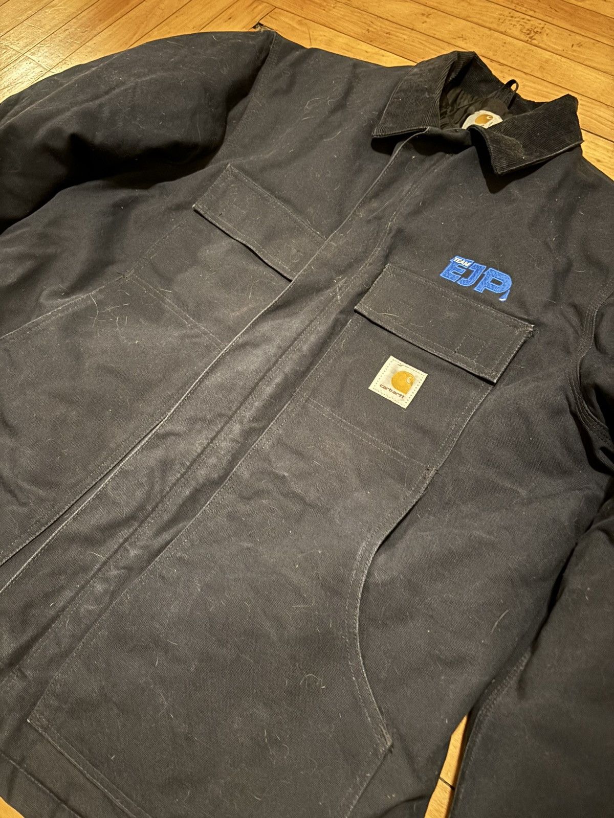 Carhartt × Vintage Carhartt C003-dny Duck Canvas Jacket Quilted Blue Size Xl Size US XL / EU 56 / 4 - 2 Thumbnail