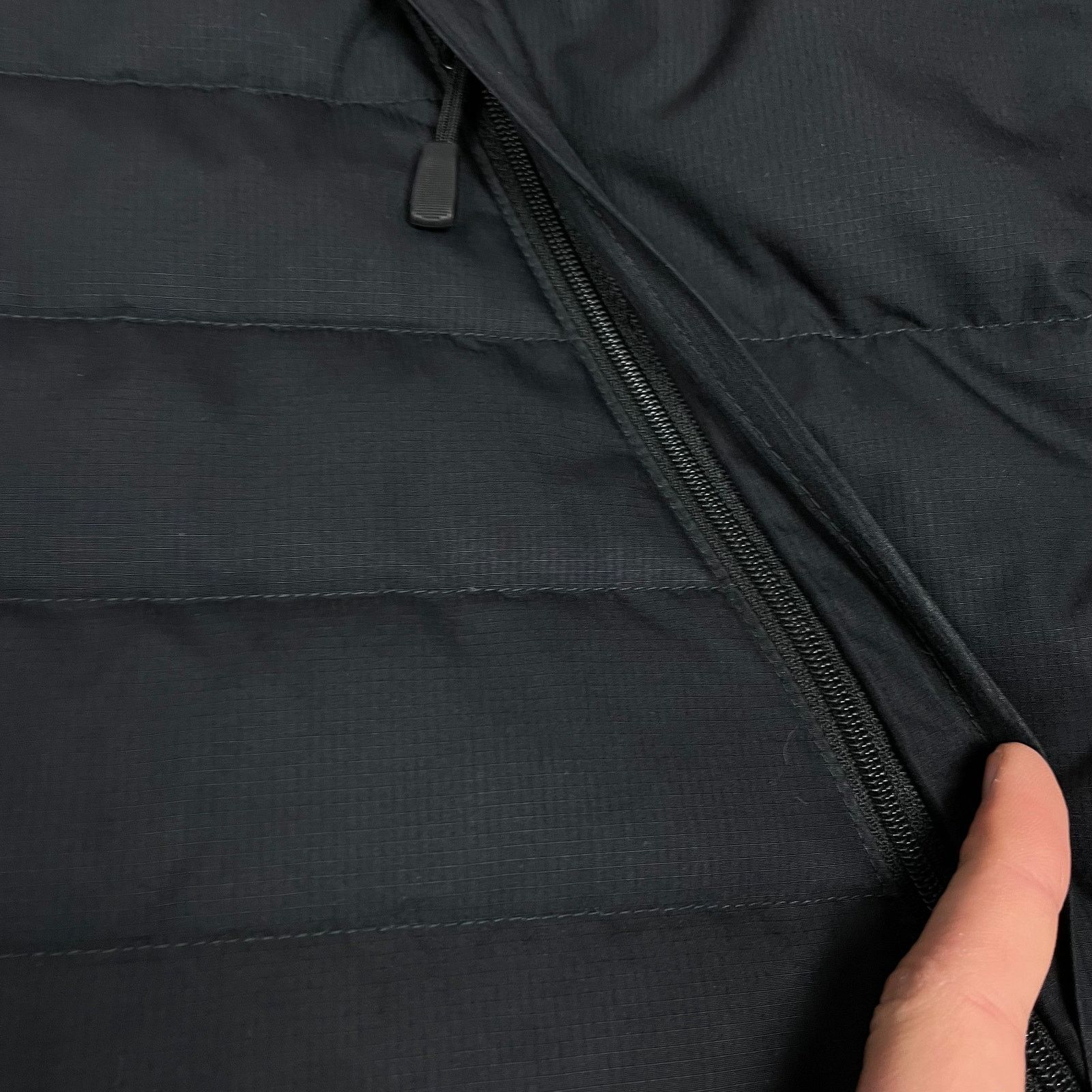 Nike Nike Men's Black Long Sleeve Hooded Full Zip Puffer Jacket M Size US M / EU 48-50 / 2 - 9 Thumbnail