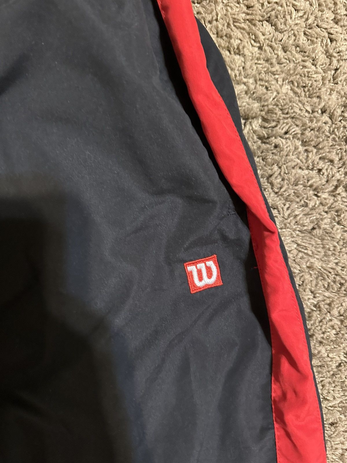 NBA × Vintage × Wilson Vintage Wilson Micheal Jordan windbreaker pants 90s size XL Size US XL / EU 56 / 4 - 3 Thumbnail