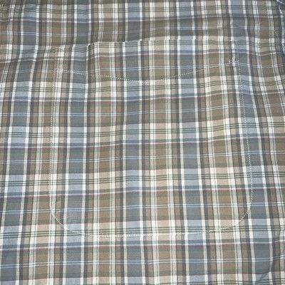 Daniel Cremieux Cremieux Signature Collection Cotton SS Shirt, Tan Blue Med Size US M / EU 48-50 / 2 - 5 Thumbnail