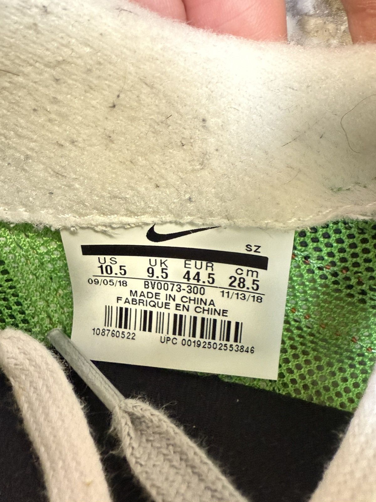 Nike × Sacai Nike Sacai Waffle Green Size US 10.5 / EU 43-44 - 3 Thumbnail