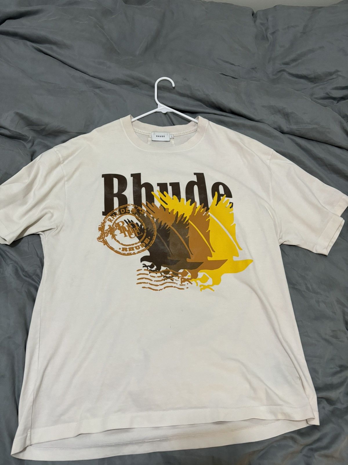 Rhude top t-shirt size L