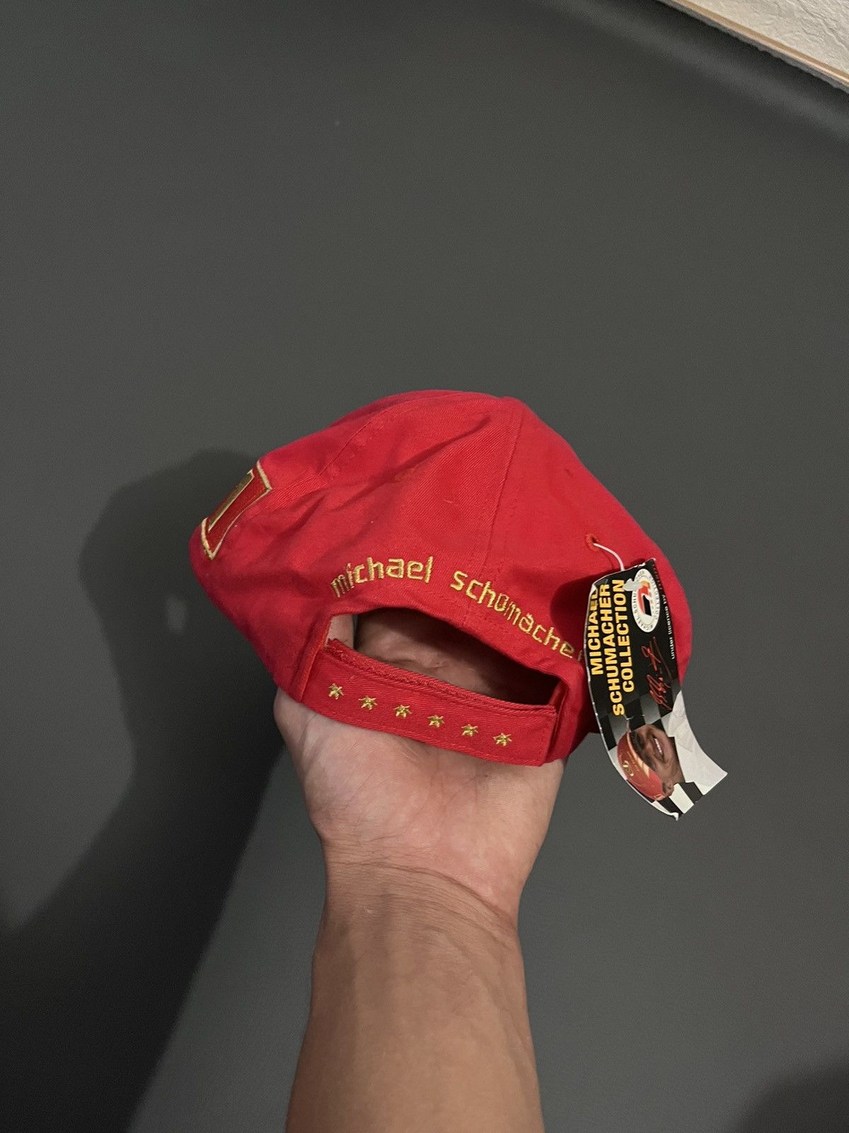 Ferrari × Formula 1 × Vintage FERRARI CAP VINTAGE MICHAEL SCHUMACHER CAP FORMULA 1 CAP Size ONE SIZE - 4 Thumbnail