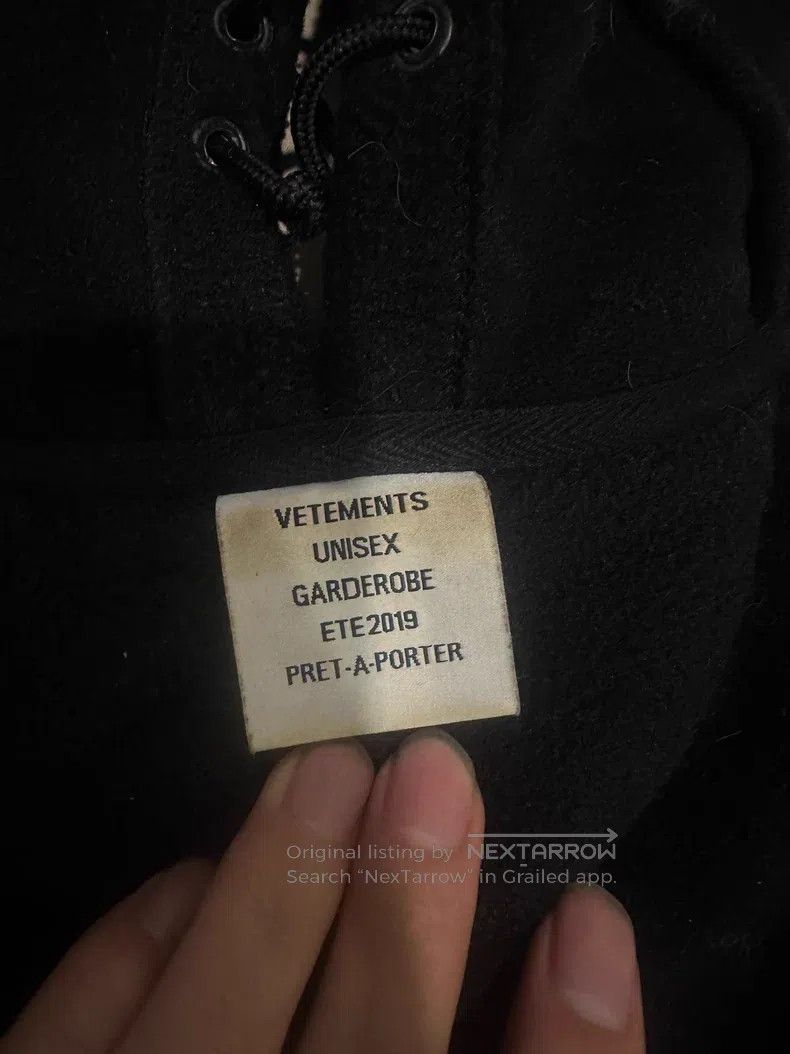 Vetements Vetements Fleece bullet head mask hoodie Size US XS / EU 42 / 0 - 8 Thumbnail