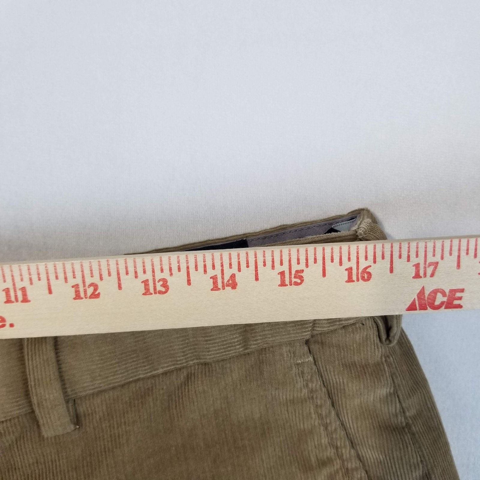 Lands' End Lands' End Corduroy Pants 34 Tan Traditional Fit Stretch Size US 34 / EU 50 - 9 Thumbnail