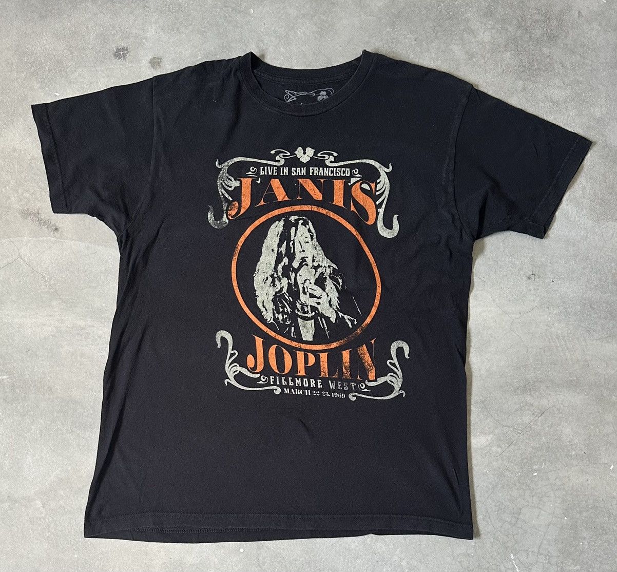Band Tees JANIS JOPLIN TEE Size US L / EU 52-54 / 3 - 1 Thumbnail