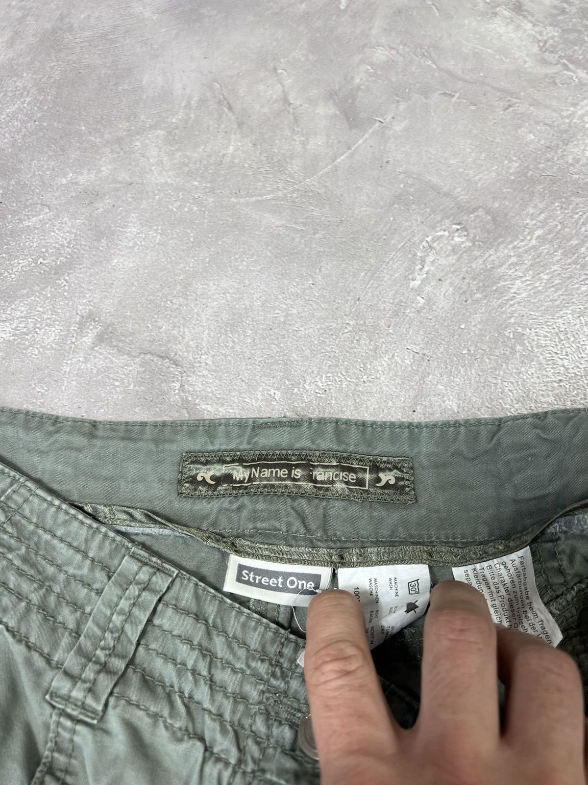 Other Vintage Baggy Parachute Y2k Junya Watanabe Style Fade Pants Size 40" / US 18 - 6 Thumbnail