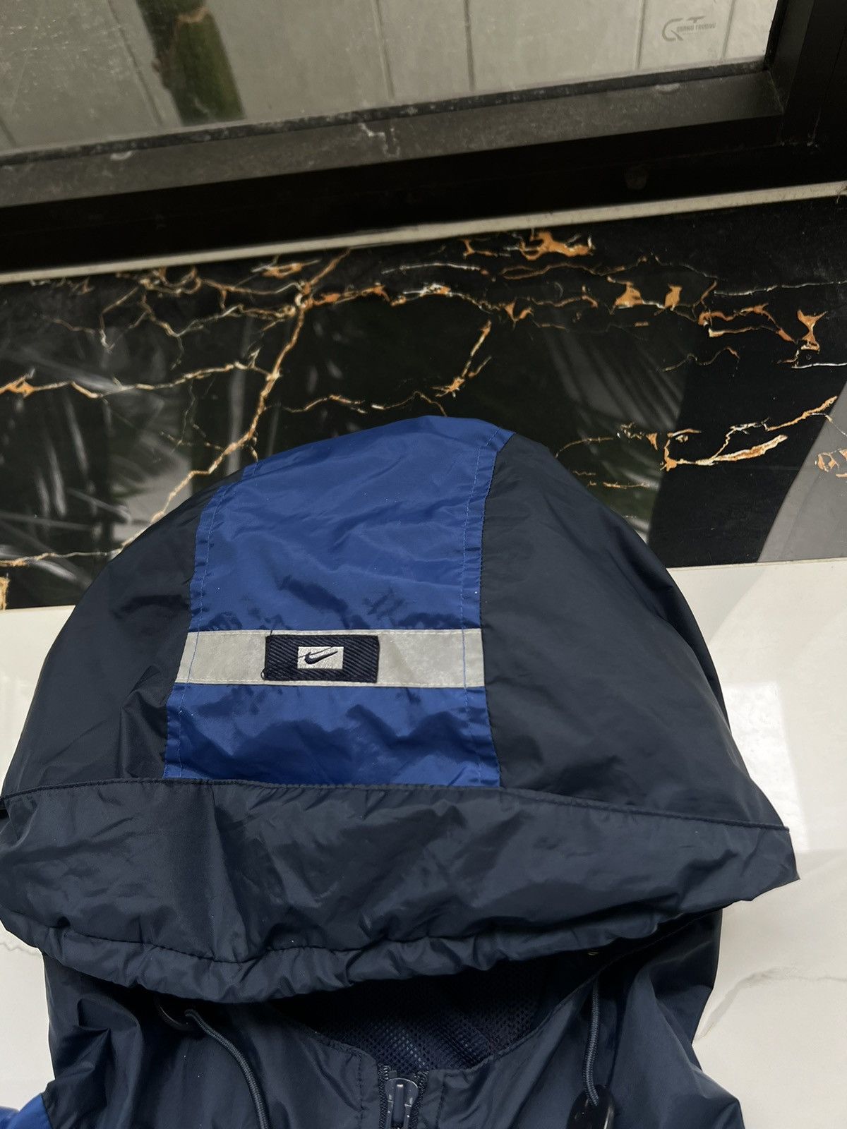 Nike × Vintage 90’s NIKE RETRO RARE SWOOSH LOGO Y2K TRACK JACKET GORPCORE Size US L / EU 52-54 / 3 - 7 Thumbnail